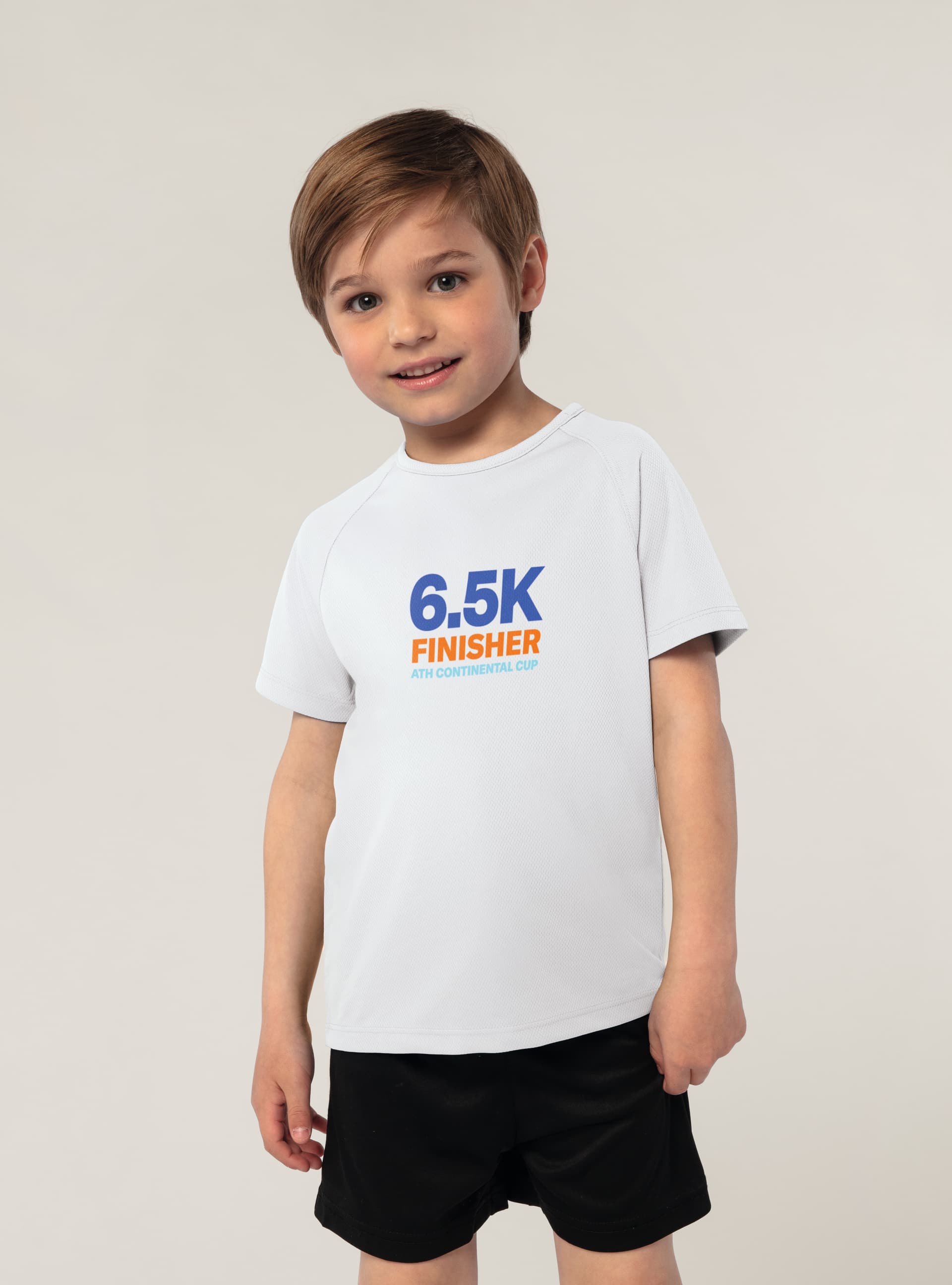 Sporty Kids Sol's indossato, colore Aqua