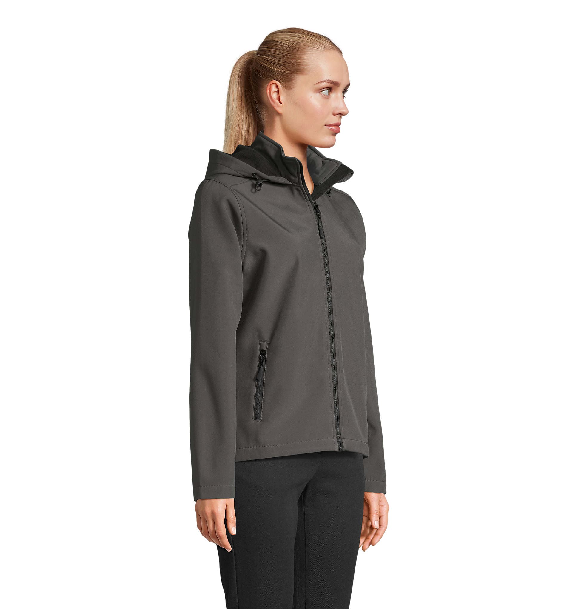 Race Hooded Women Sol's, détail des finitions