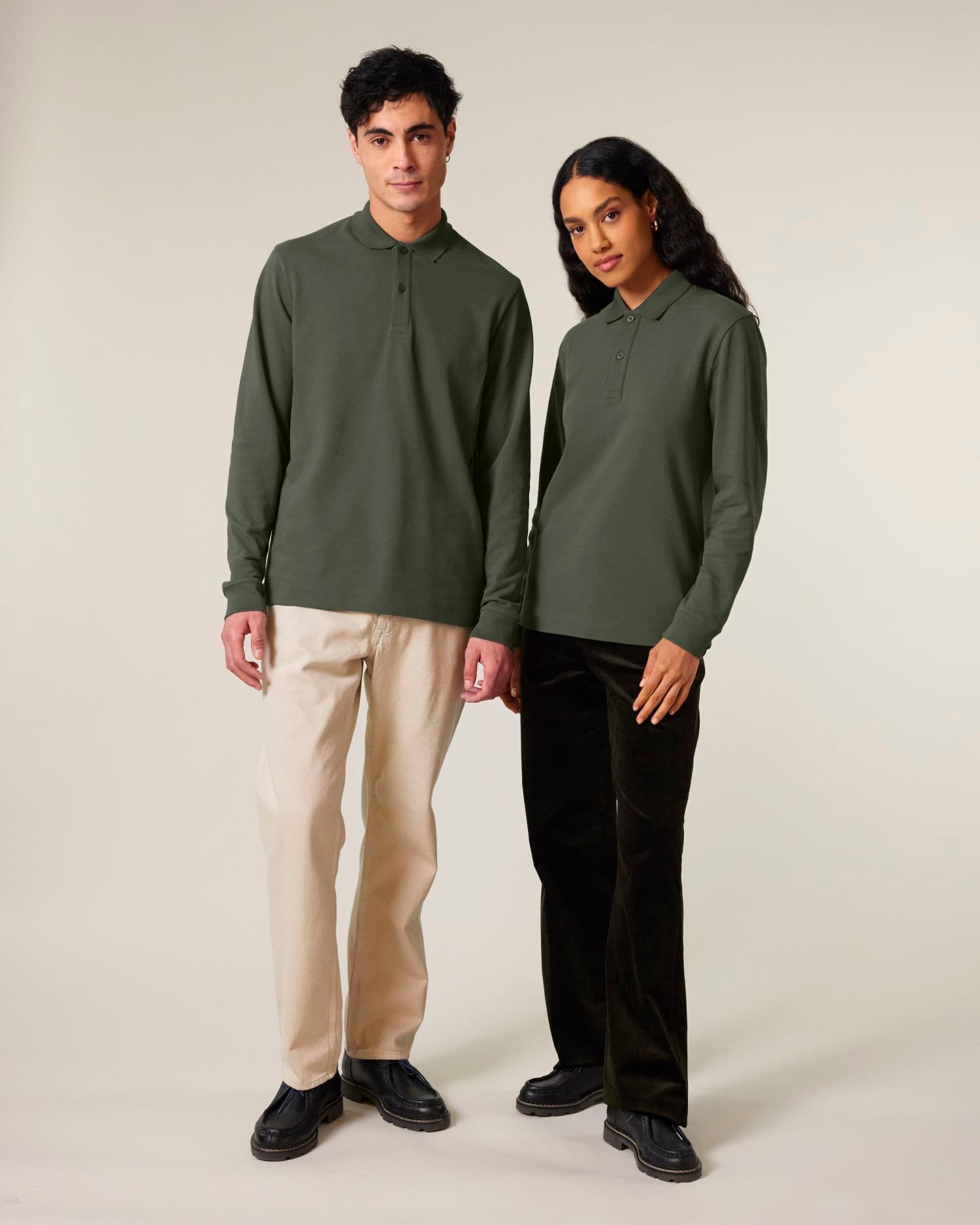 Prepster 2.0 Long Sleeve Stanley/Stella, dettaglio delle finiture