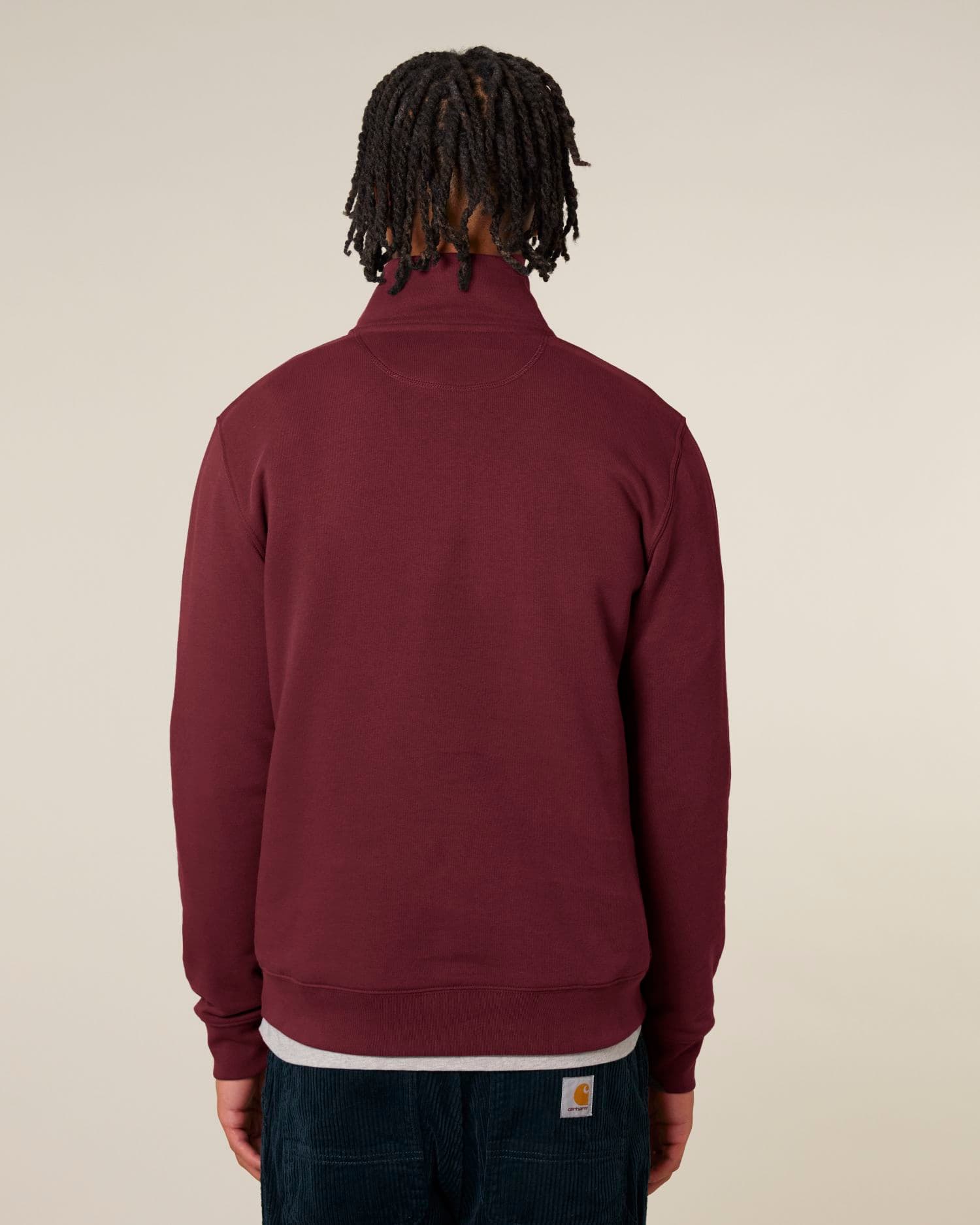 Trucker 2.0 Stanley/Stella gedragen, kleur Burgundy