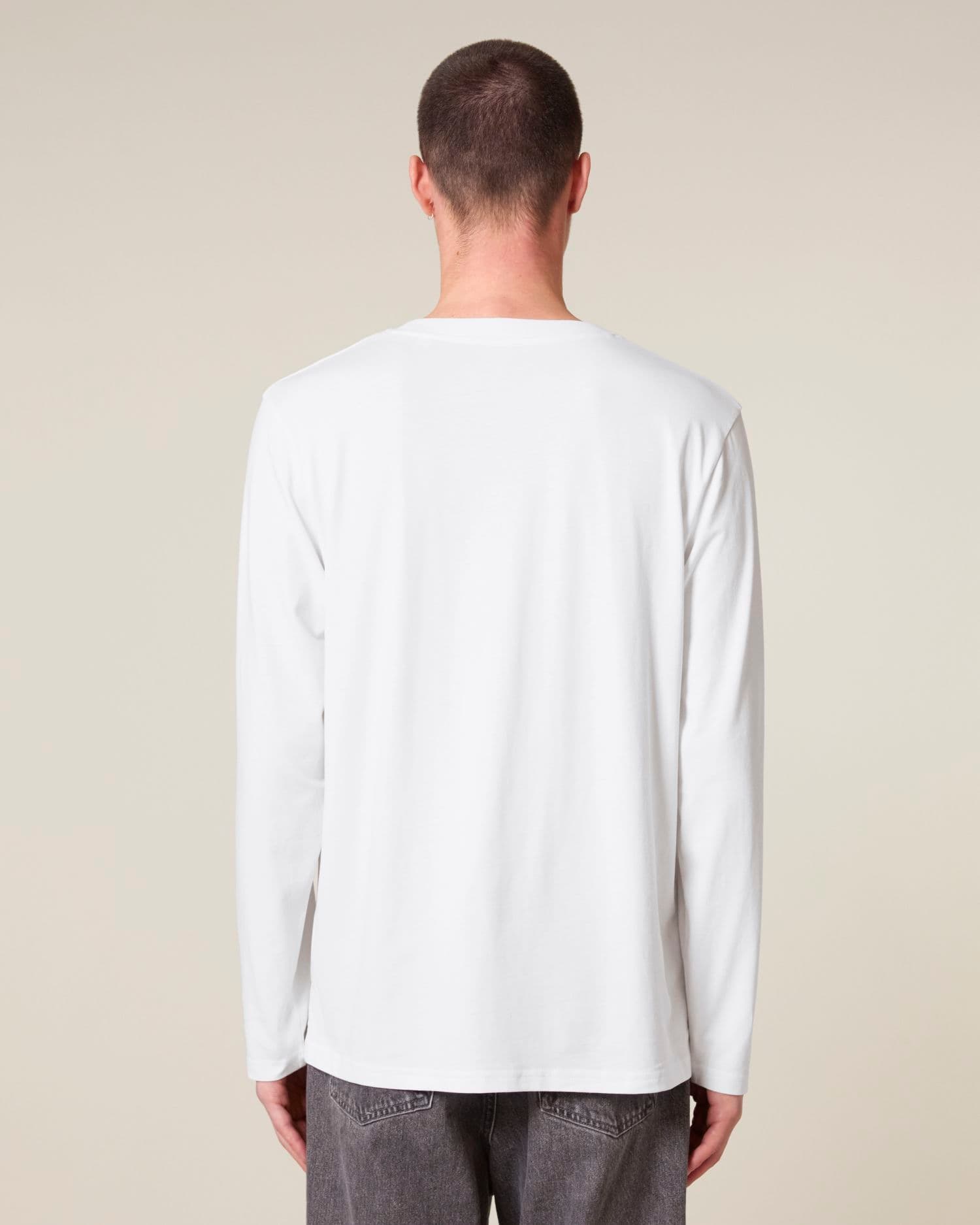 Creator 2.0 Long Sleeve Stanley/Stella porté, coloris White