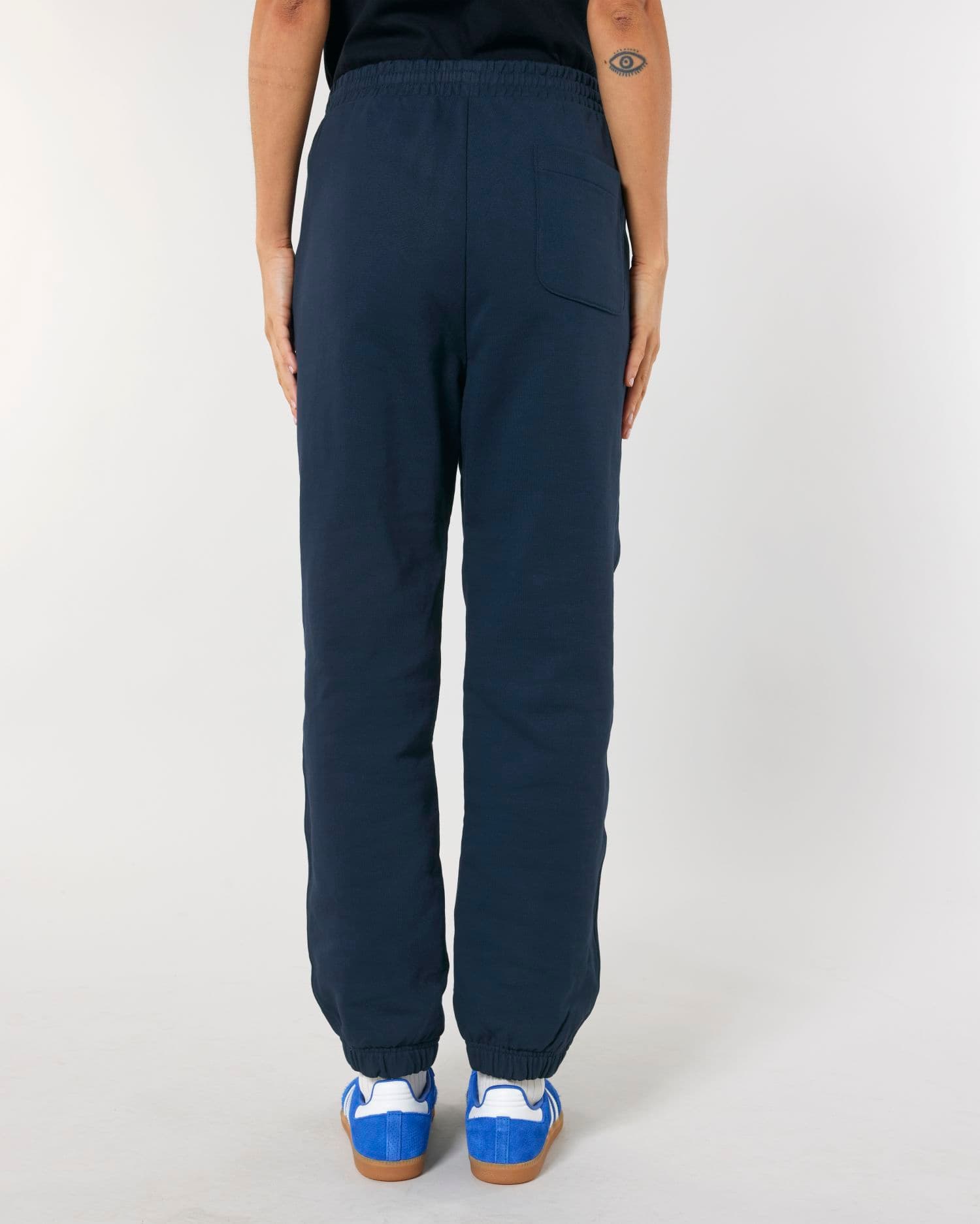 Jammer Dry Stanley/Stella gedragen, kleur French Navy
