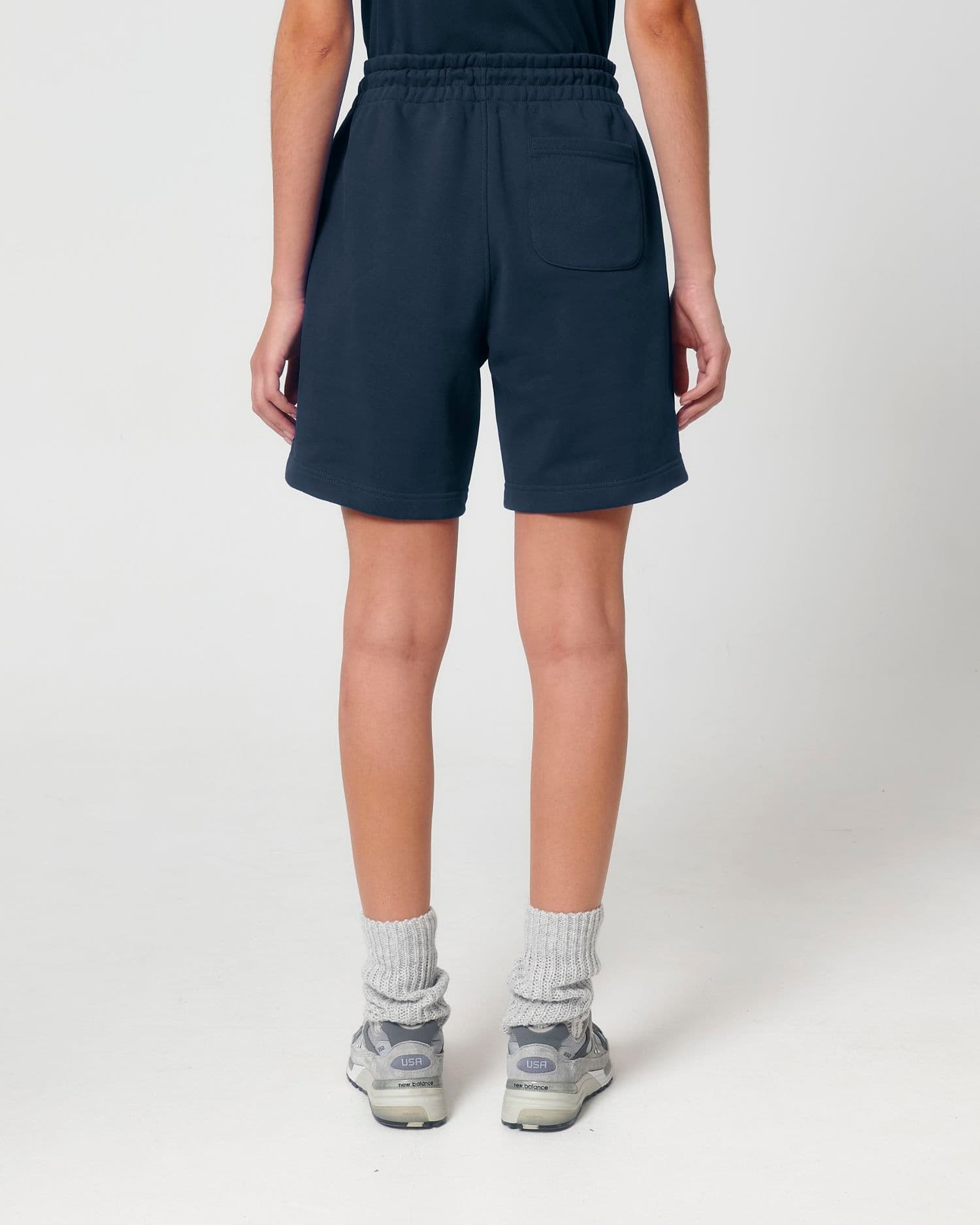 Boarder Dry Stanley/Stella gedragen, kleur French Navy