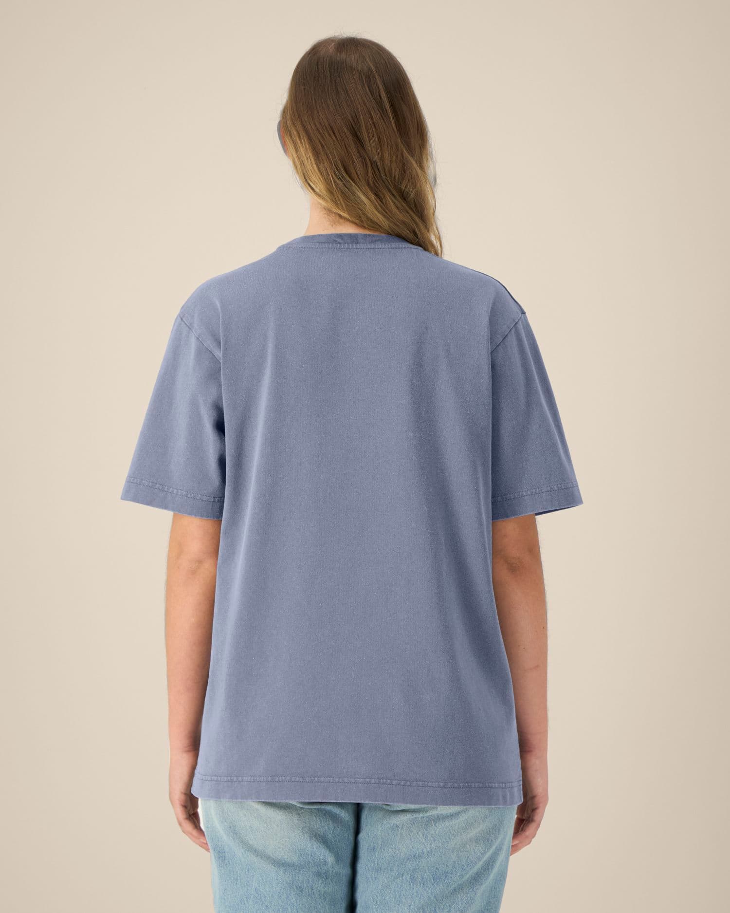 Freestyler Vintage Stanley/Stella porté, coloris G. Dyed Blue Grey