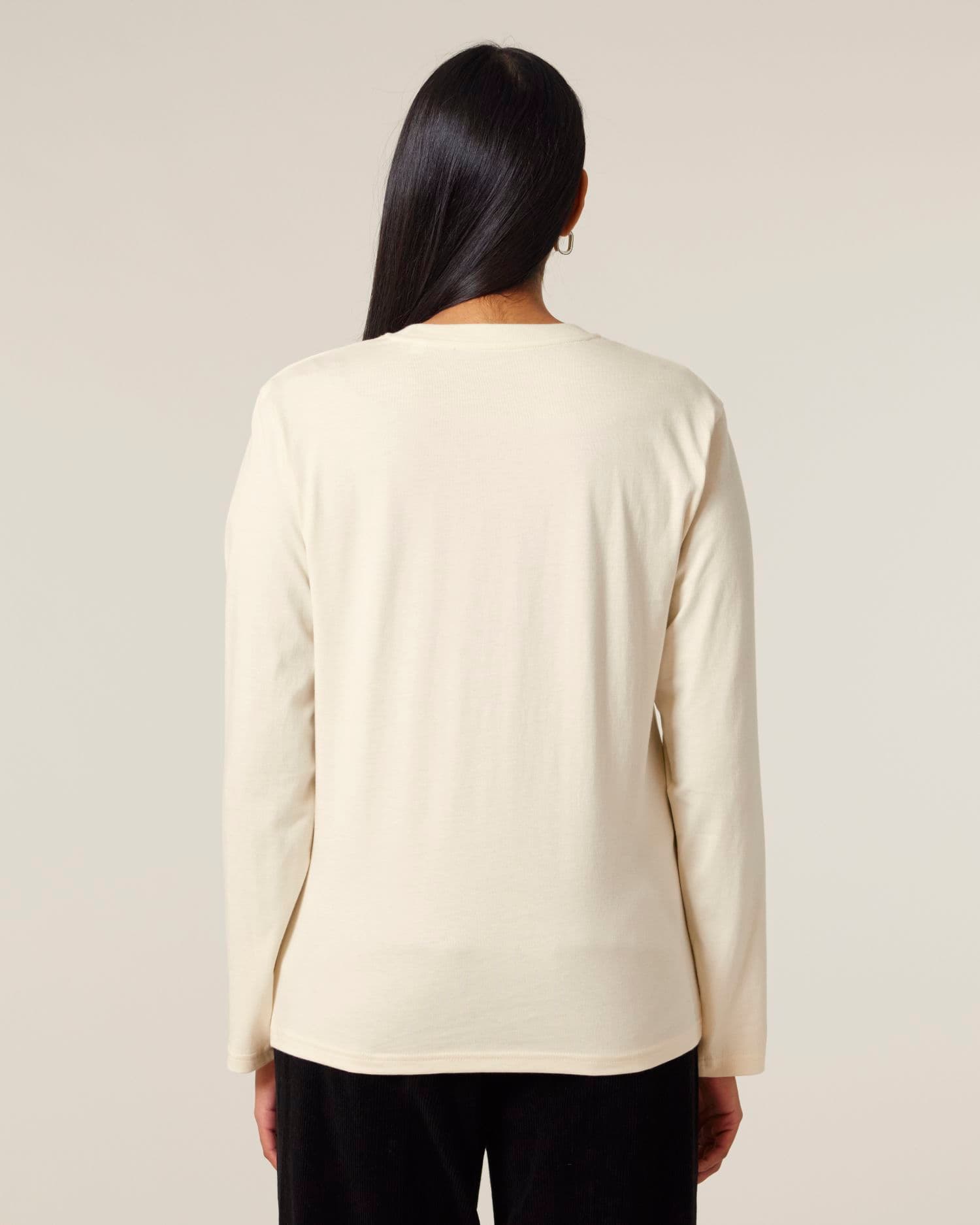 Creator 2.0 Long Sleeve Stanley/Stella porté, coloris Natural Raw