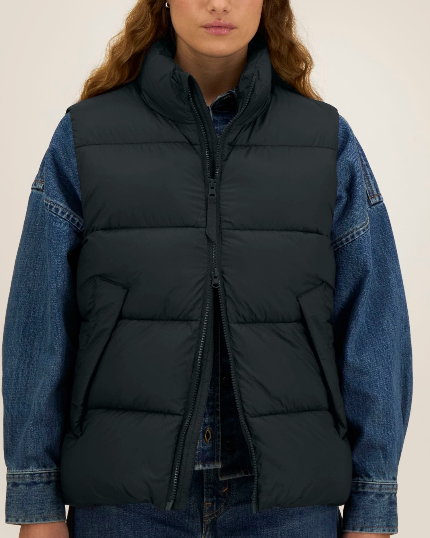 Puffer Gilet 2.0 Stanley/Stella, dettaglio delle finiture
