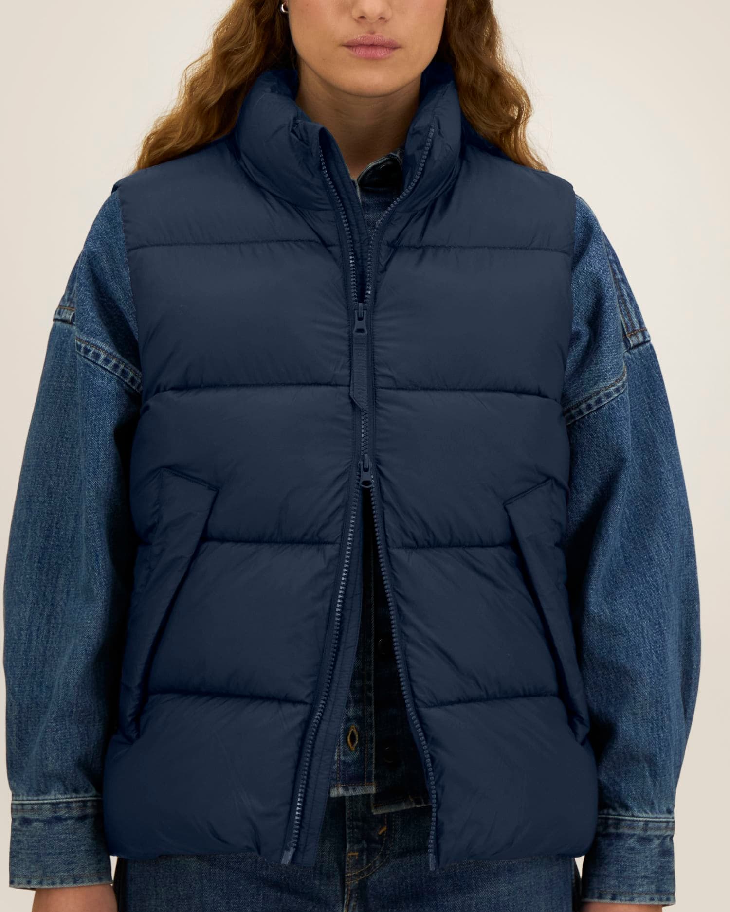 Puffer Gilet 2.0 Stanley/Stella, dettaglio delle finiture