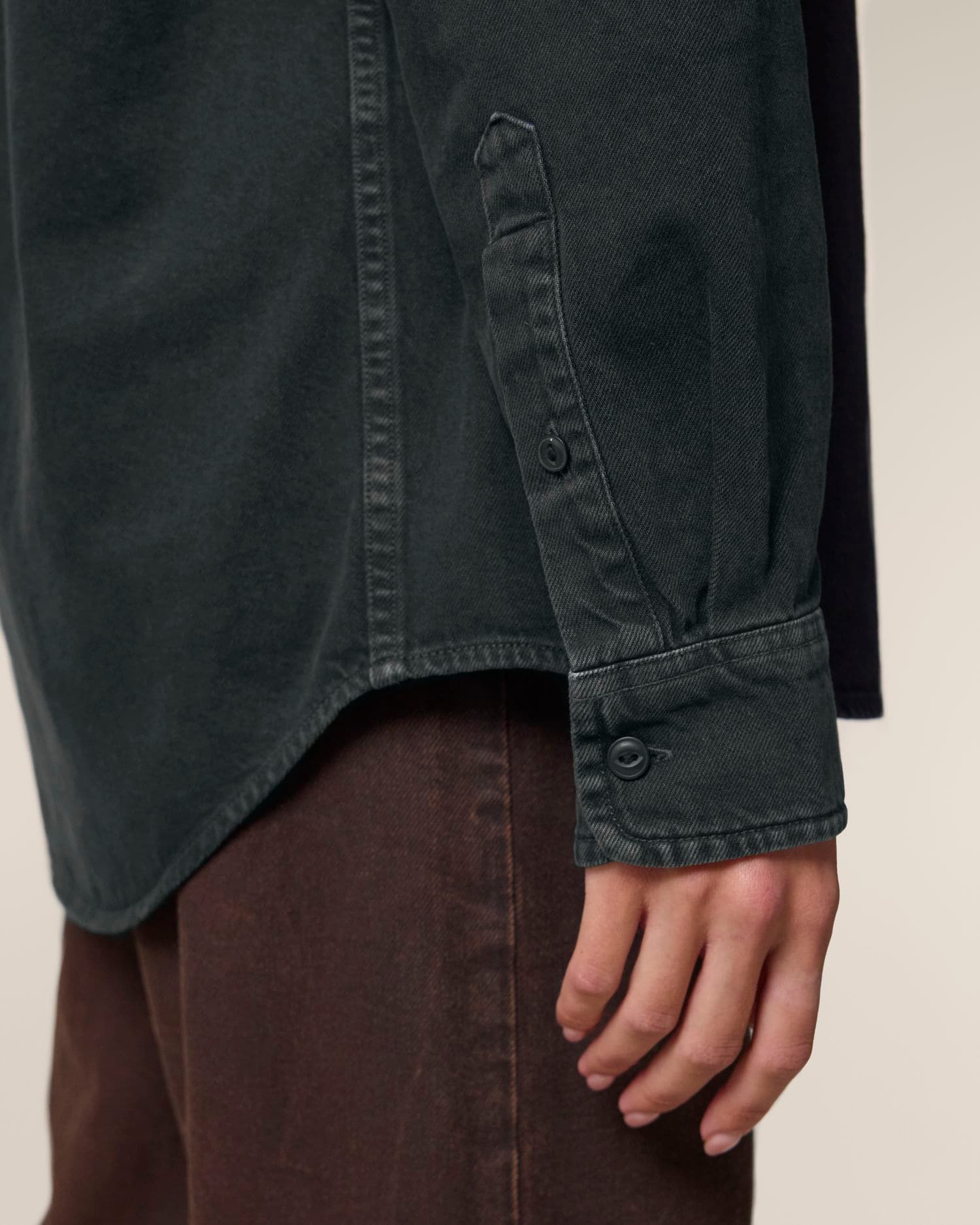 Worker Shirt Stanley/Stella, afwerkingsdetail