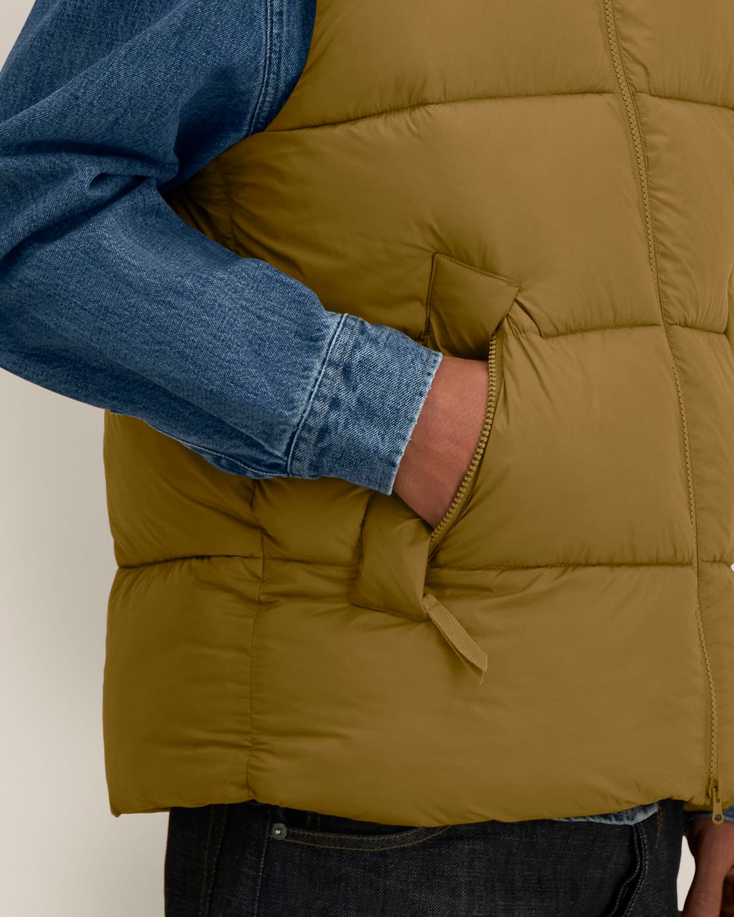 Puffer Gilet 2.0 Stanley/Stella, dettaglio delle finiture