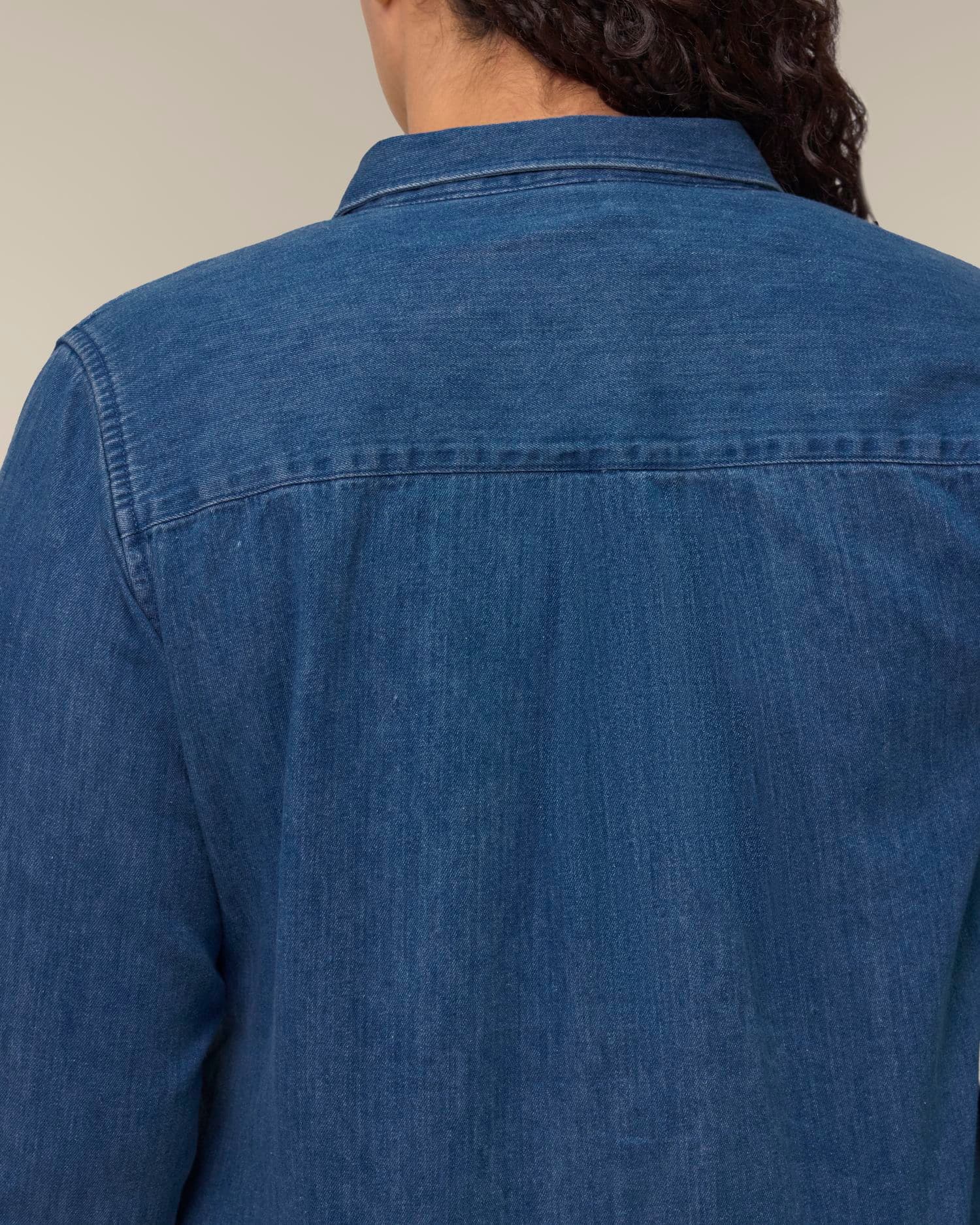 Stella Denim Shirt Stanley/Stella, détail des finitions