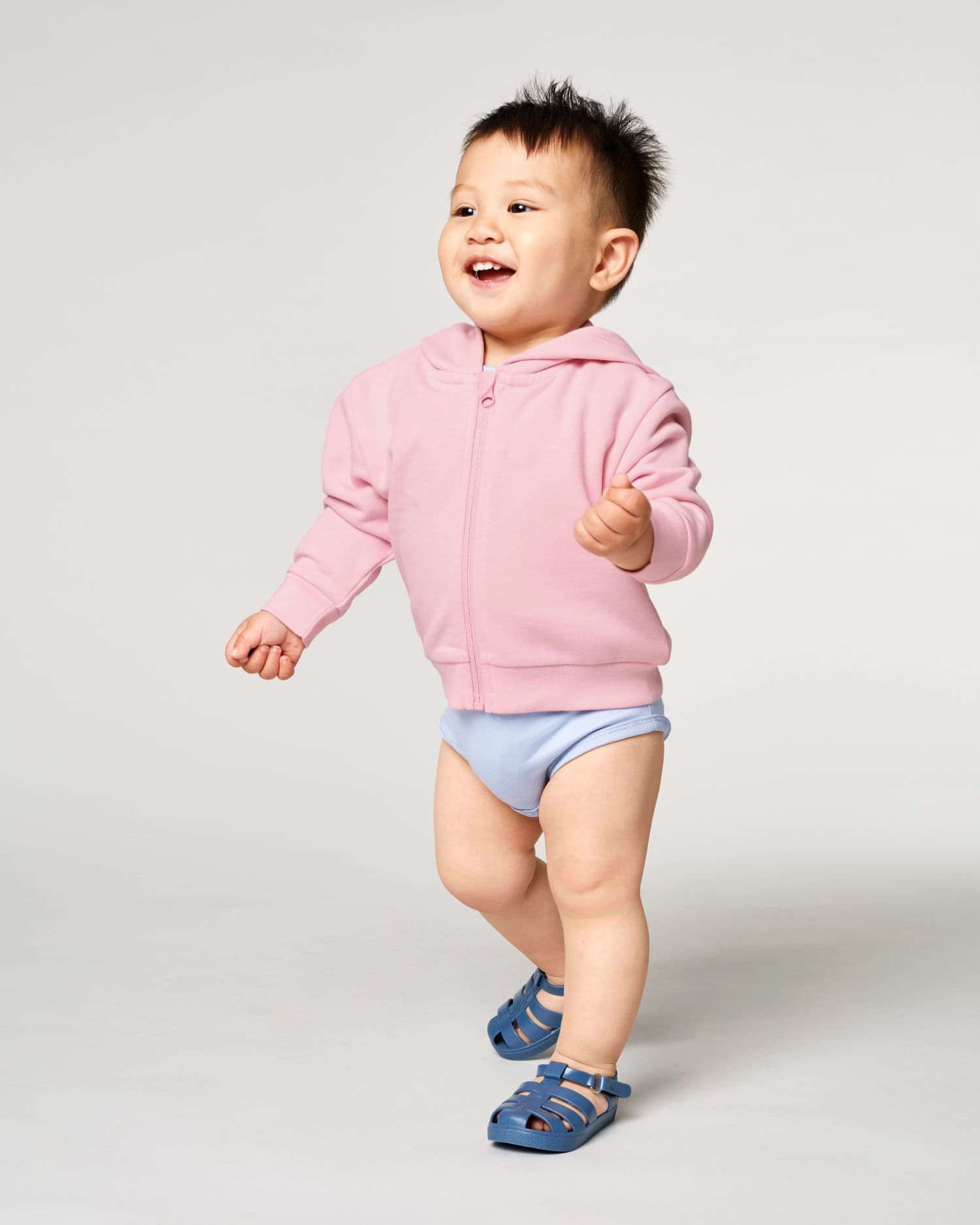 Baby Connector Stanley/Stella gedragen, kleur Cotton Pink