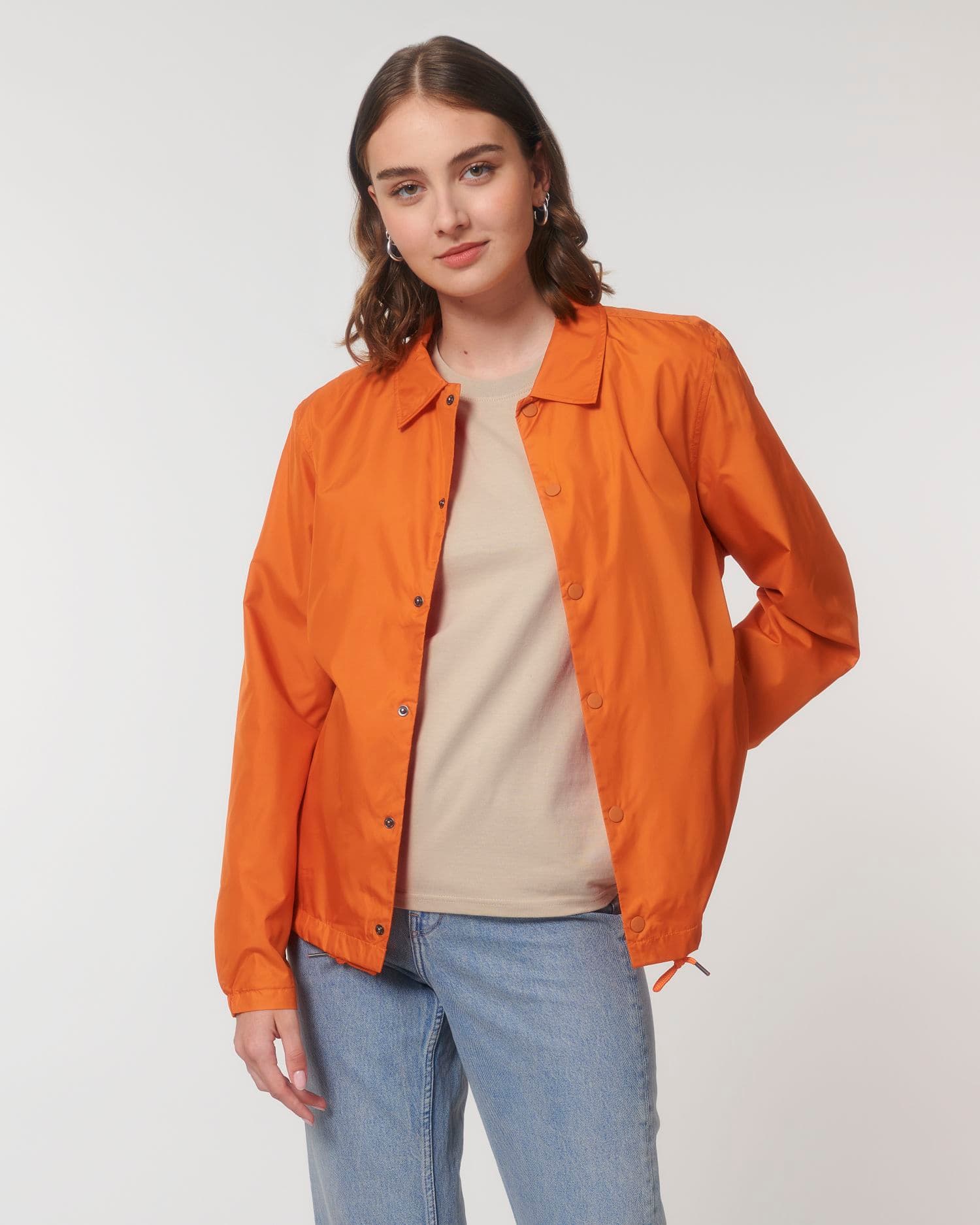 Coacher Stanley/Stella indossato, colore Flame Orange