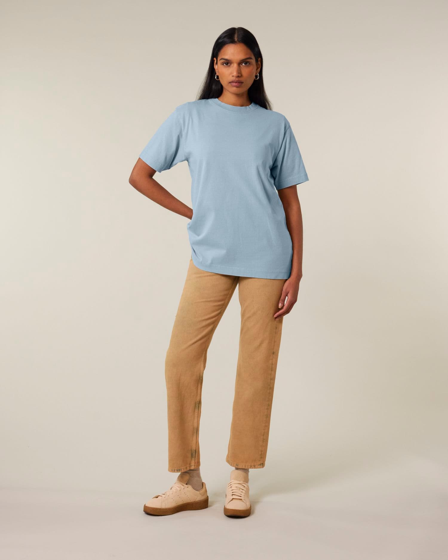 Freestyler Vintage Stanley/Stella porté, coloris G. Dyed Blue Stone