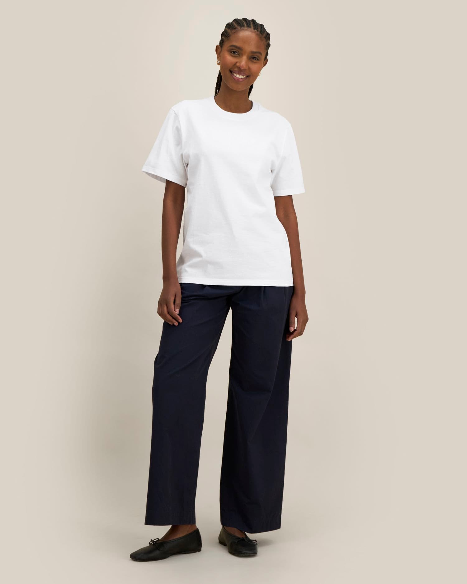Reeser Stanley/Stella porté, coloris White