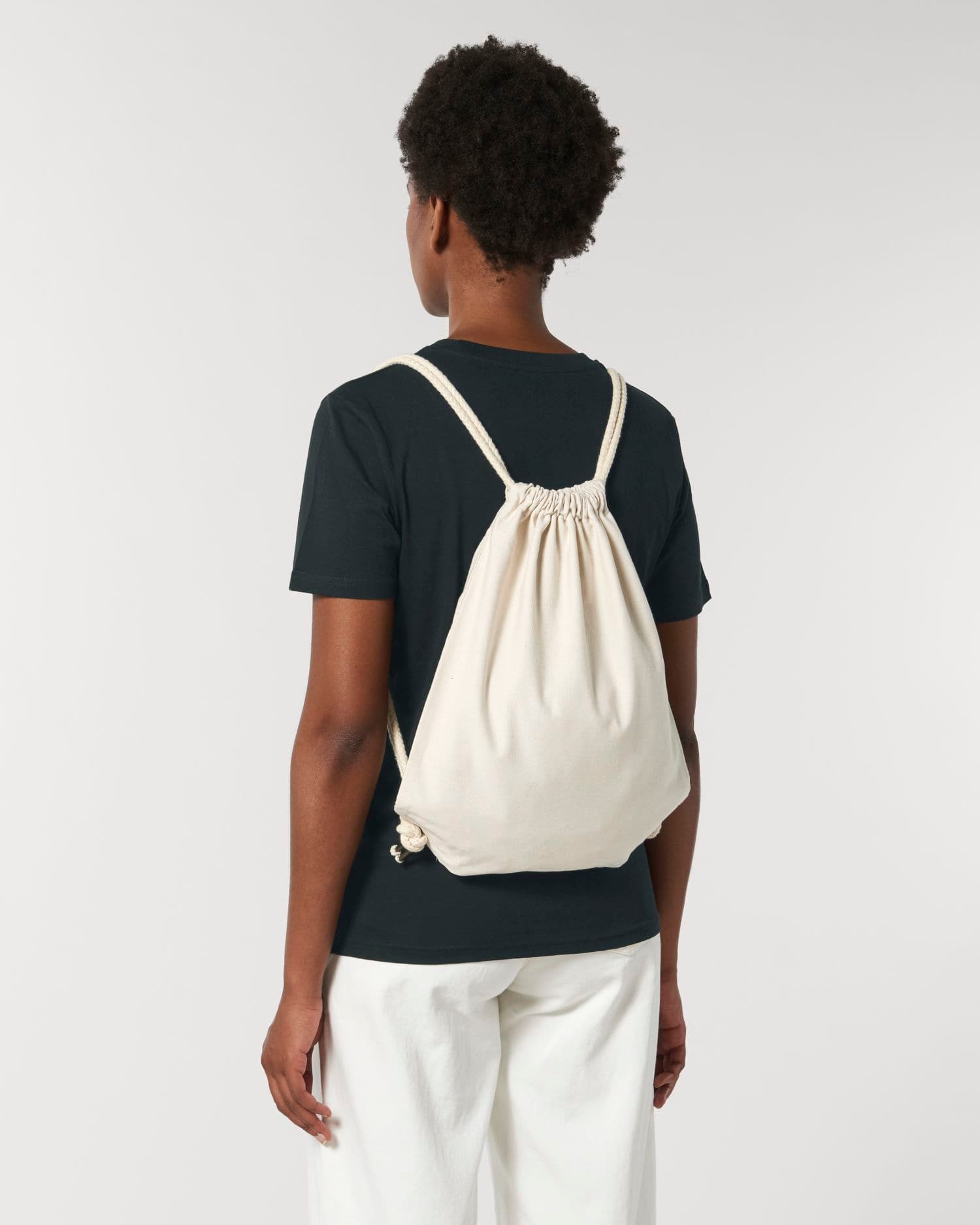 Gym Bag Stanley/Stella puesto, color Natural