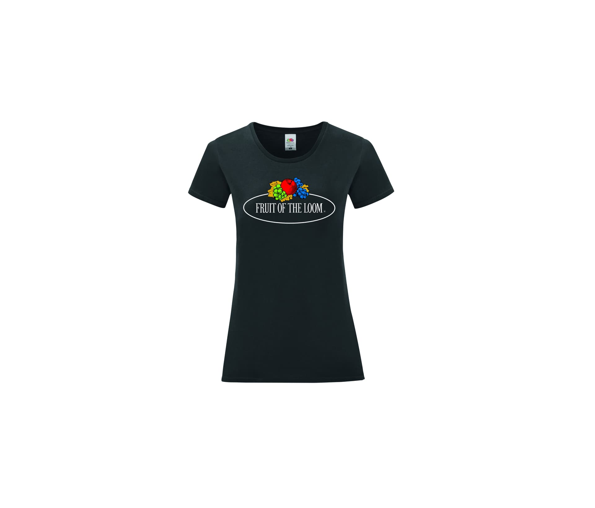 Ladies Vintage T Large Logo — BLACK