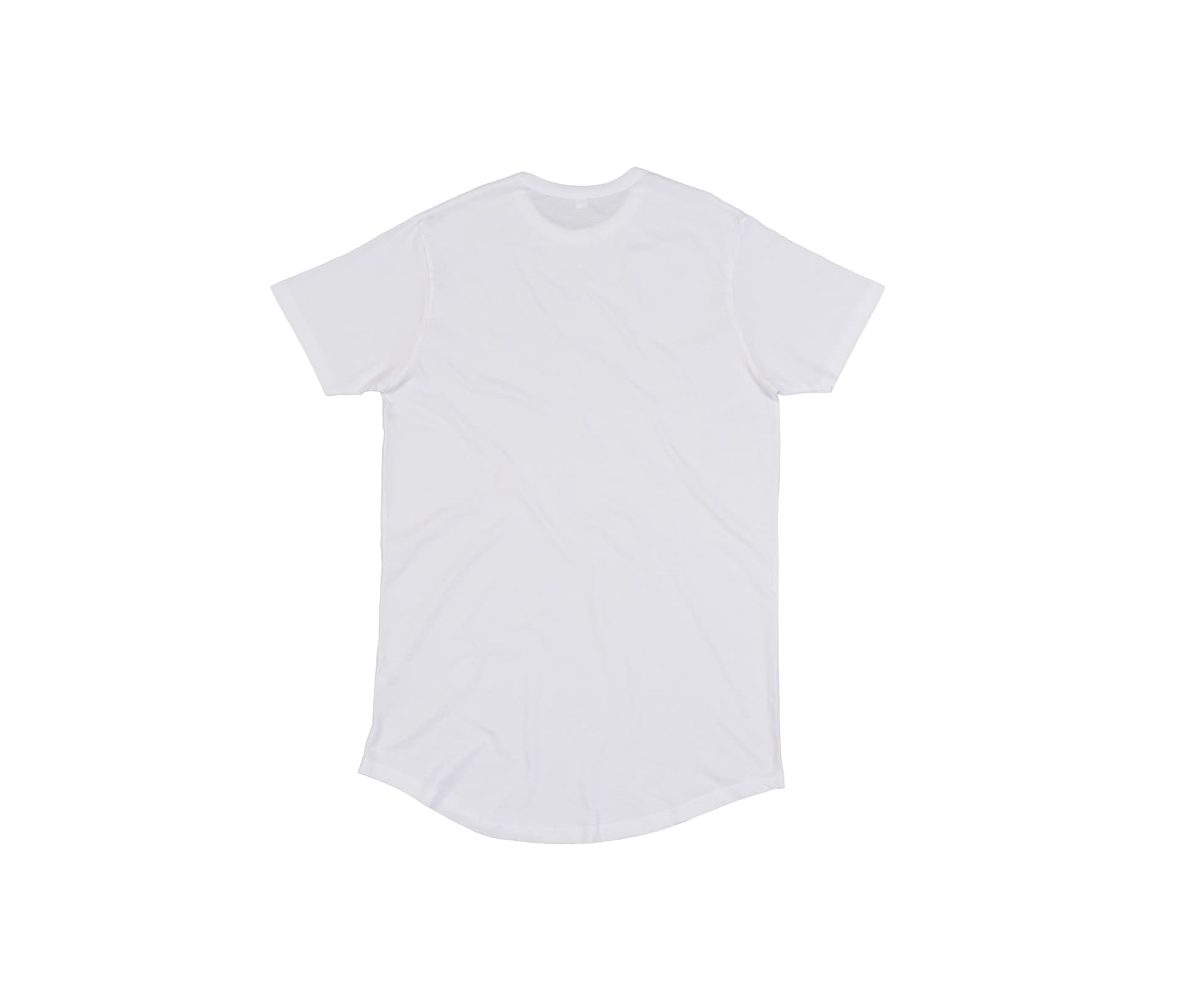 Men's Long Length T — WHITE