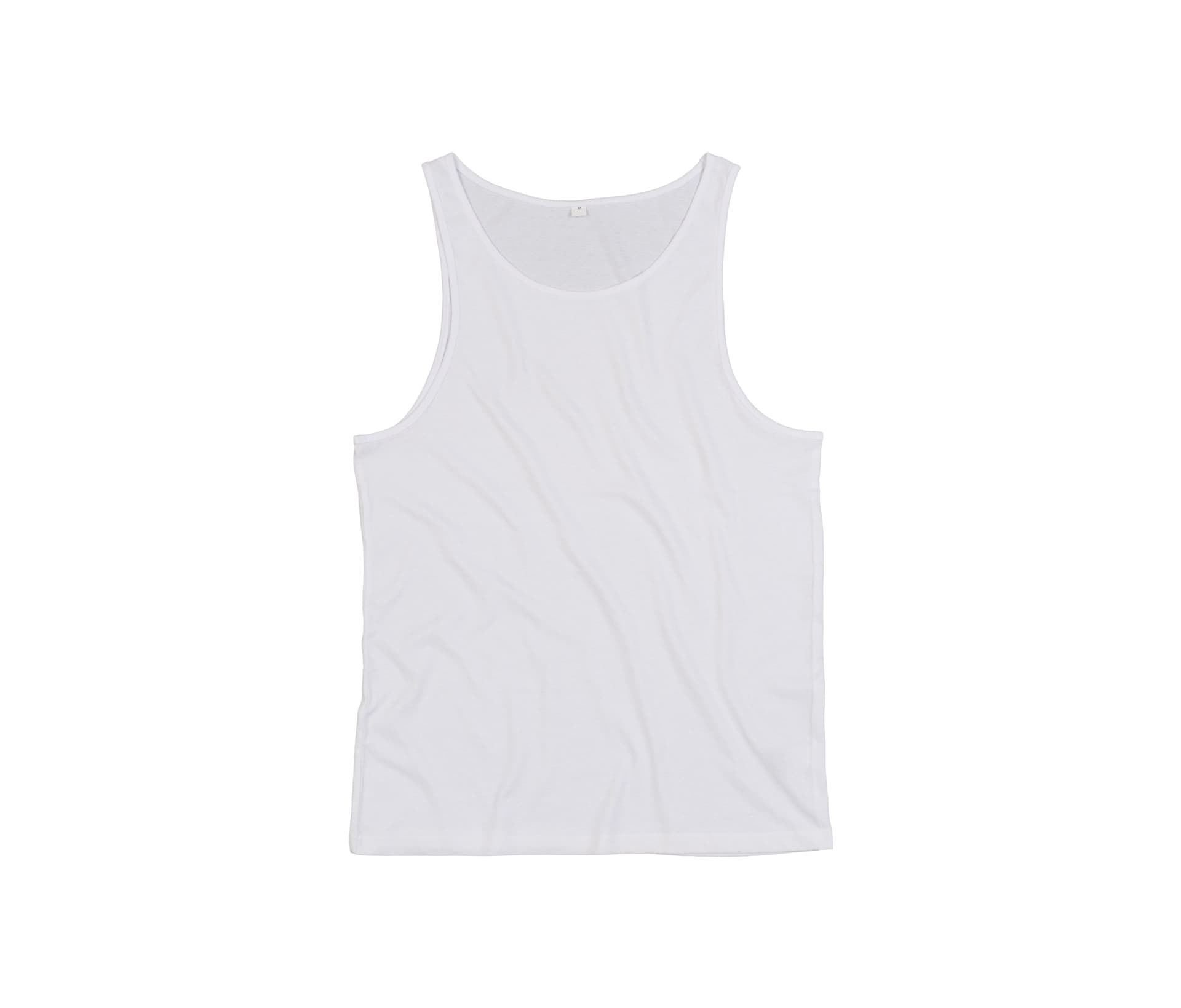 One Drop Armhole Vest — WHITE