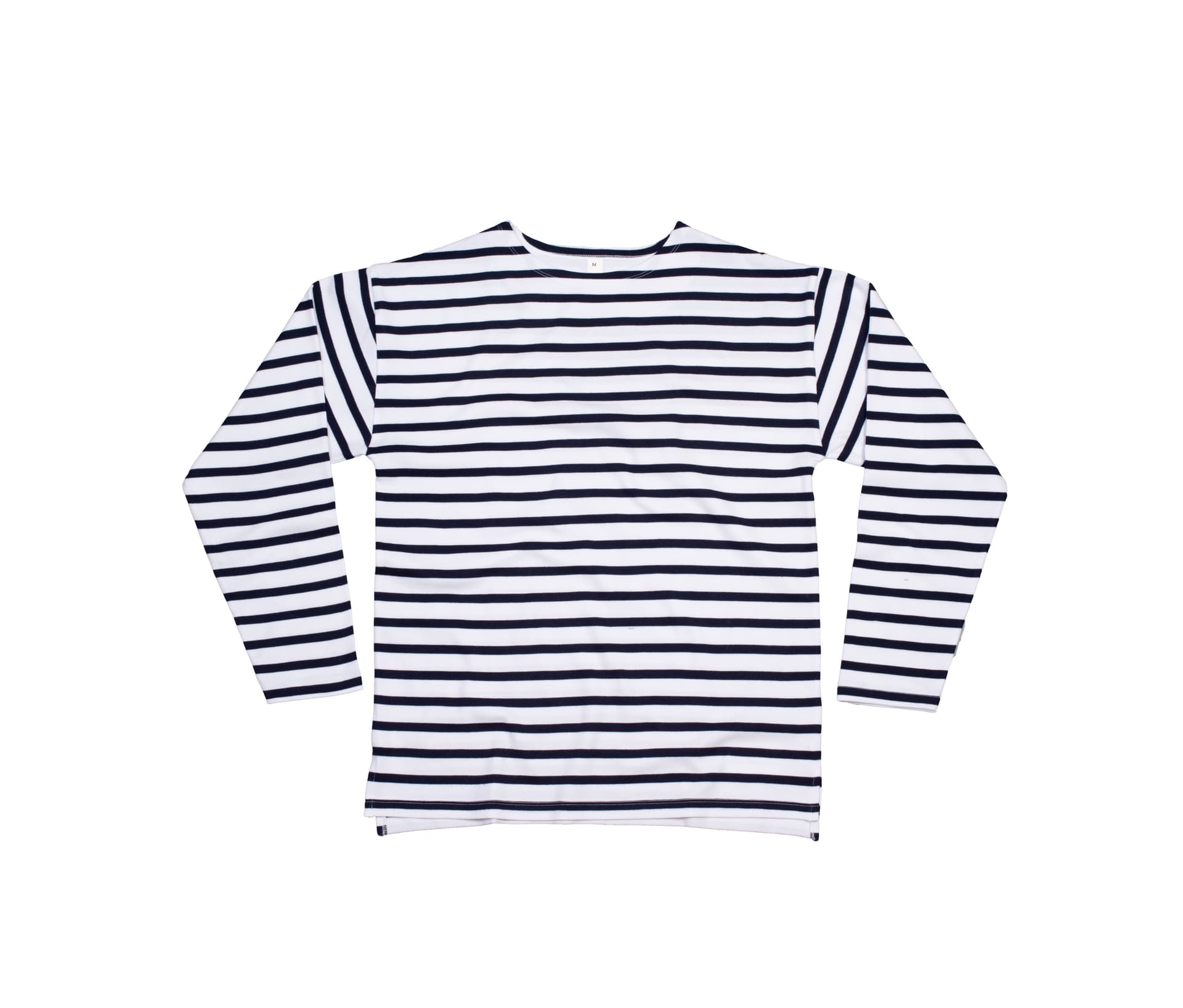 One Breton Top — WHITE / NAVY