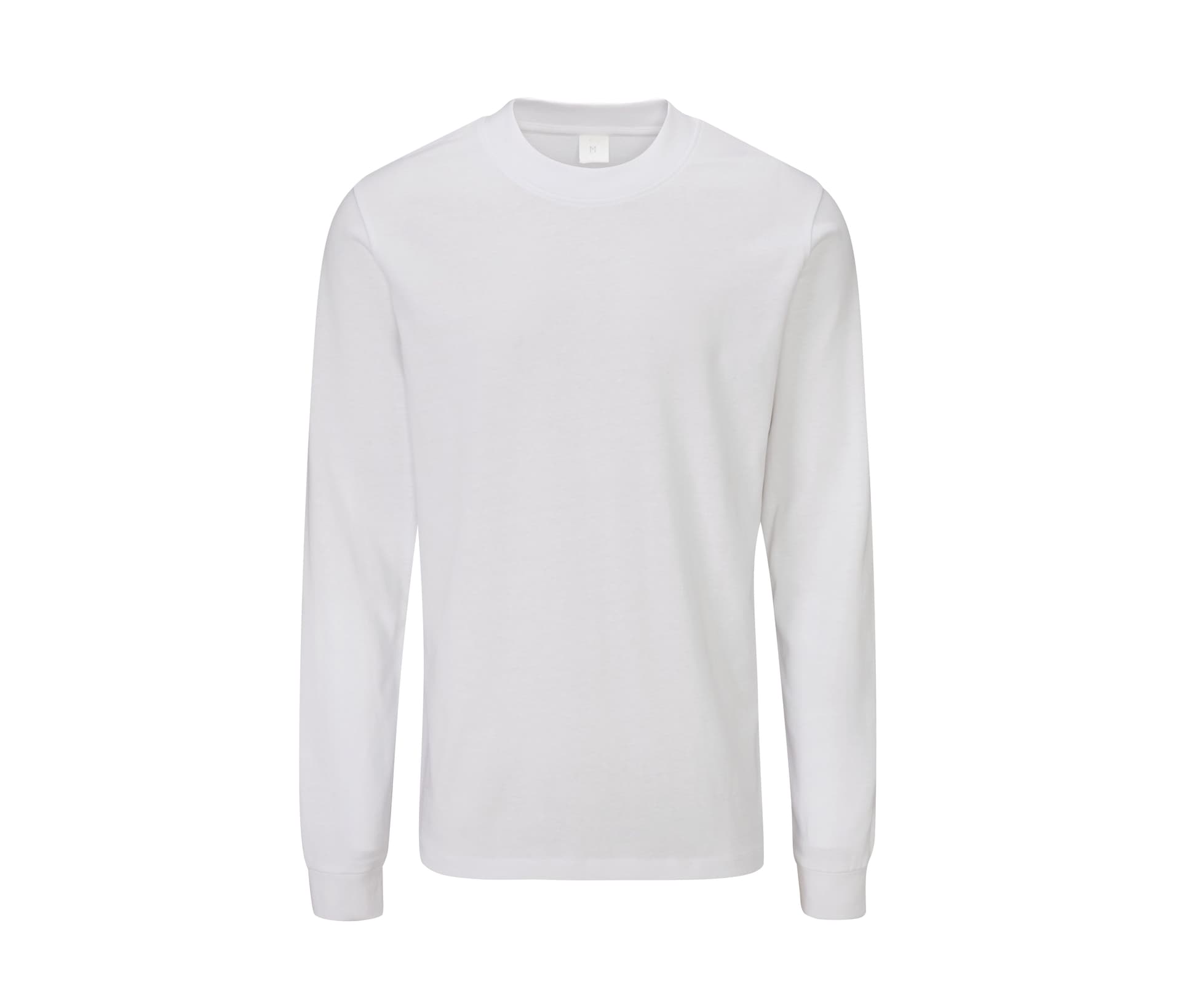 Essential Heavy Long Sleeve T — WHITE