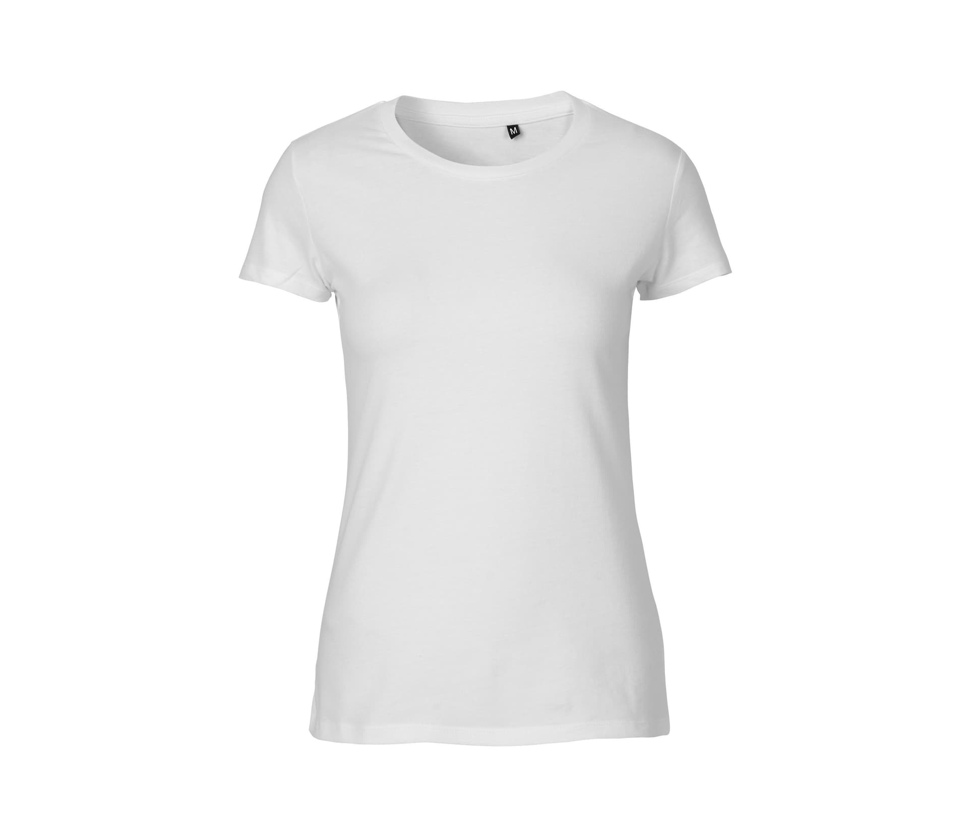 Tiger Cotton Ladies T-Shirt — WHITE