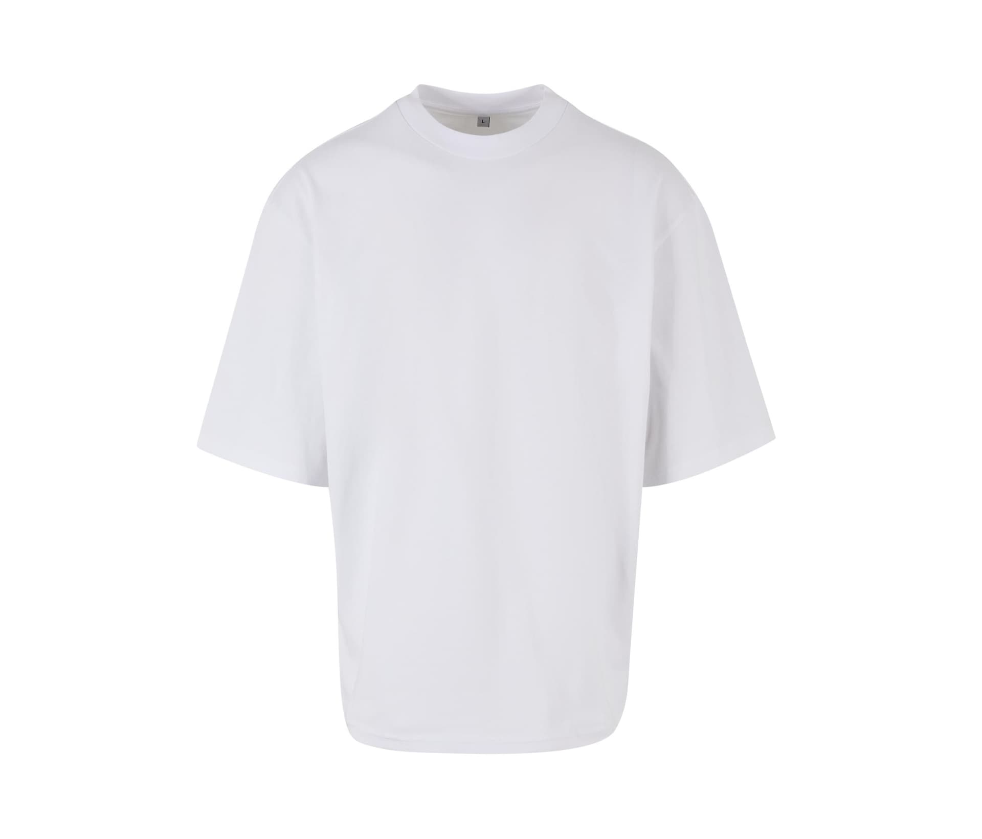 Oversized Sleeve Tee — WHITE