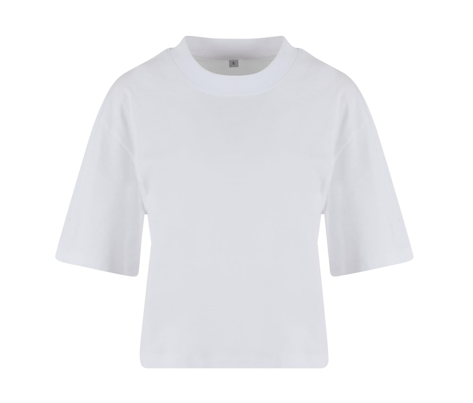Ladies Oversized Tee — WHITE