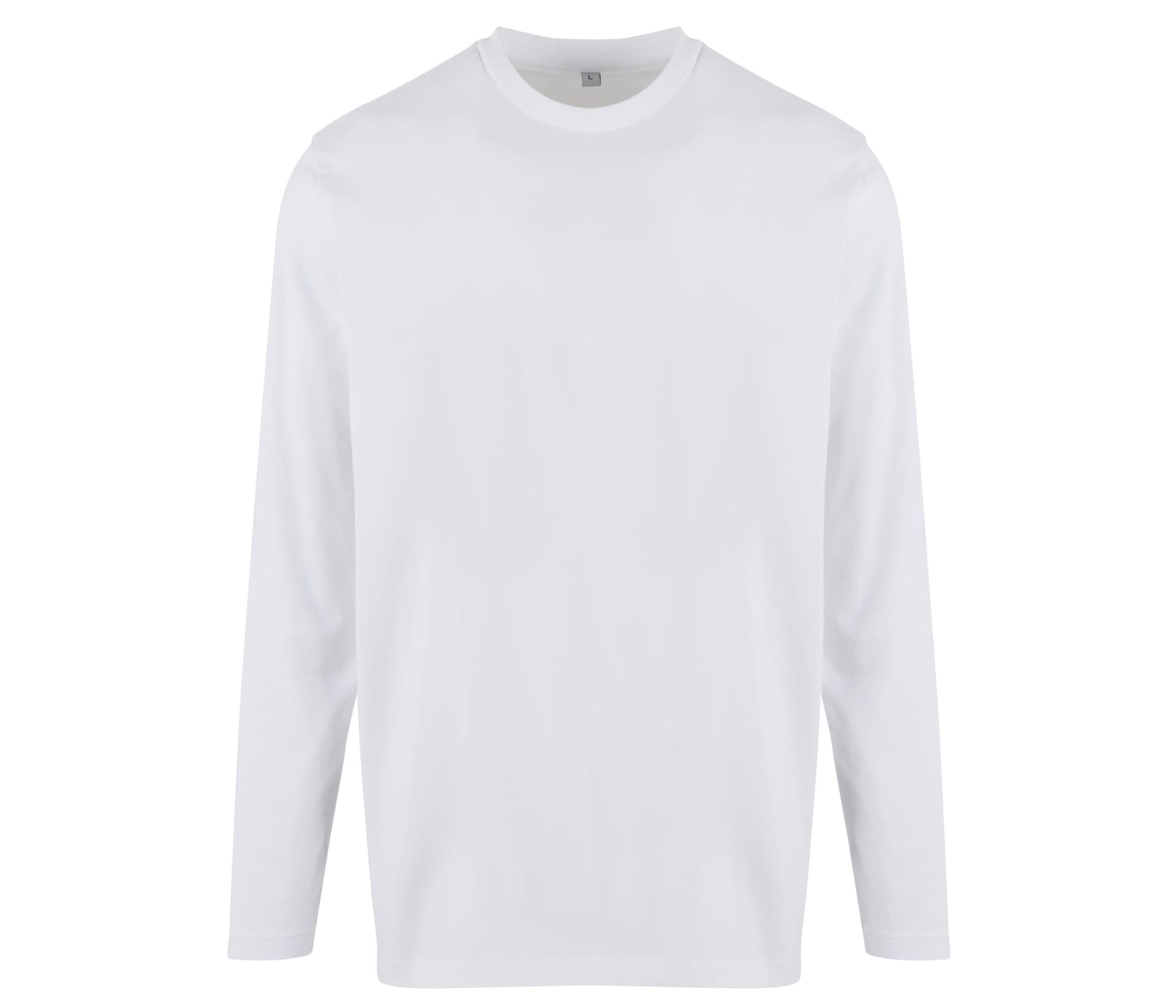 Regular Fit Longsleeve — WHITE
