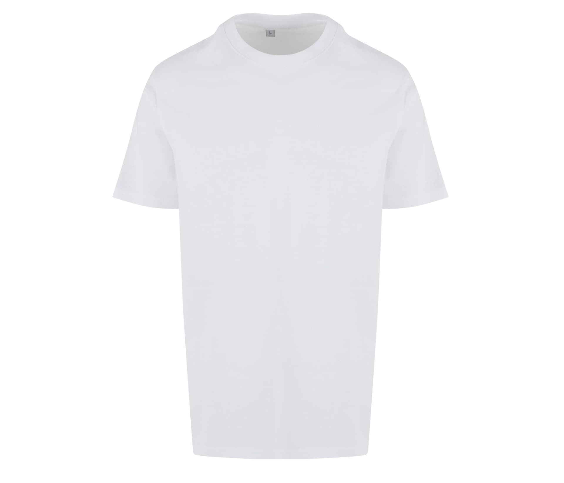 Basic Regular Fit Tee — WHITE