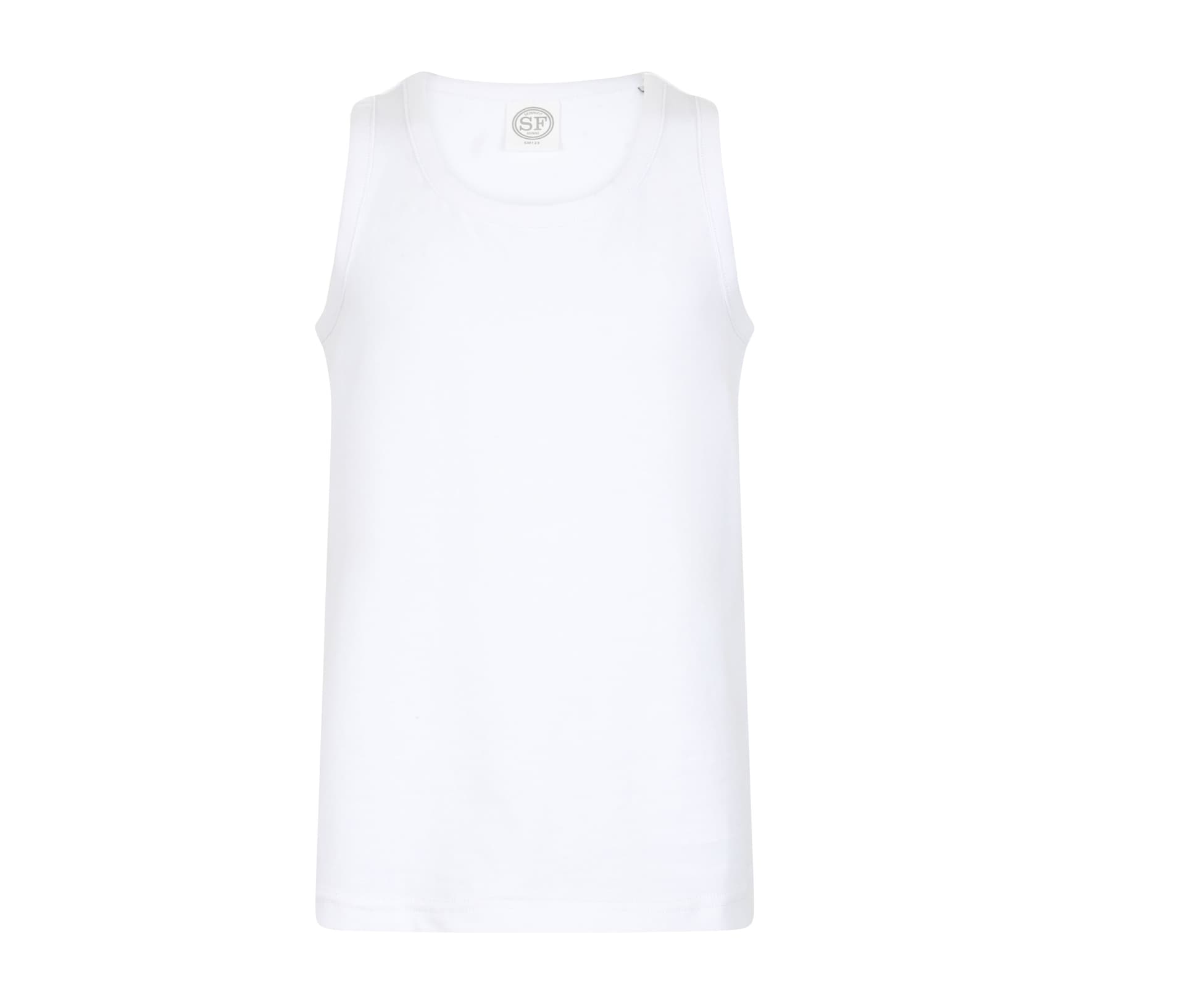 Kids Feel Good Stretch Vest — WHITE