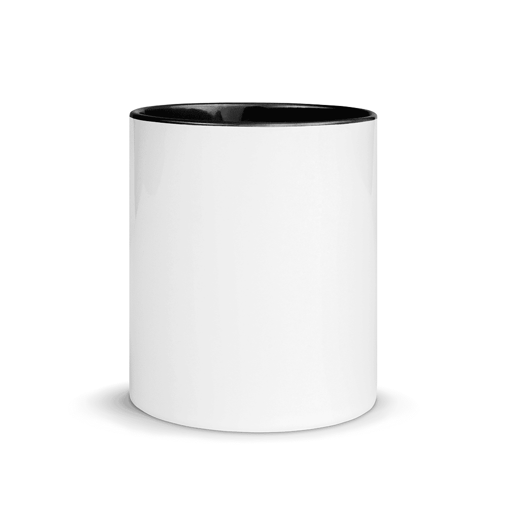 Mug en céramique coloré à l'intérieur