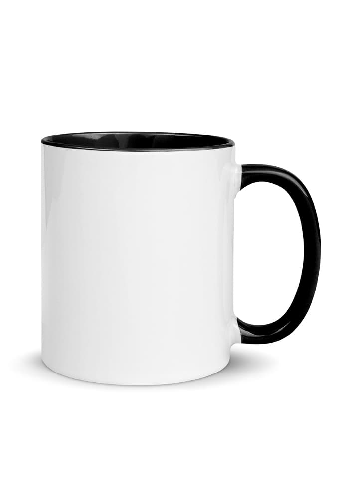 Mug en céramique coloré à l'intérieur
