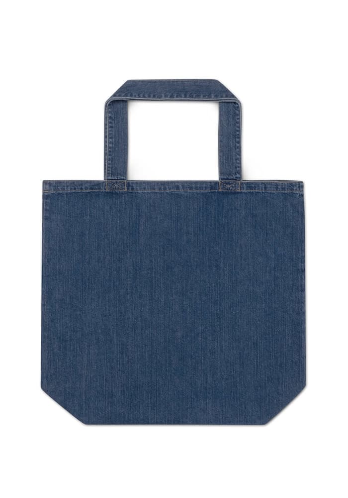 Organic Denim Tote Bag
