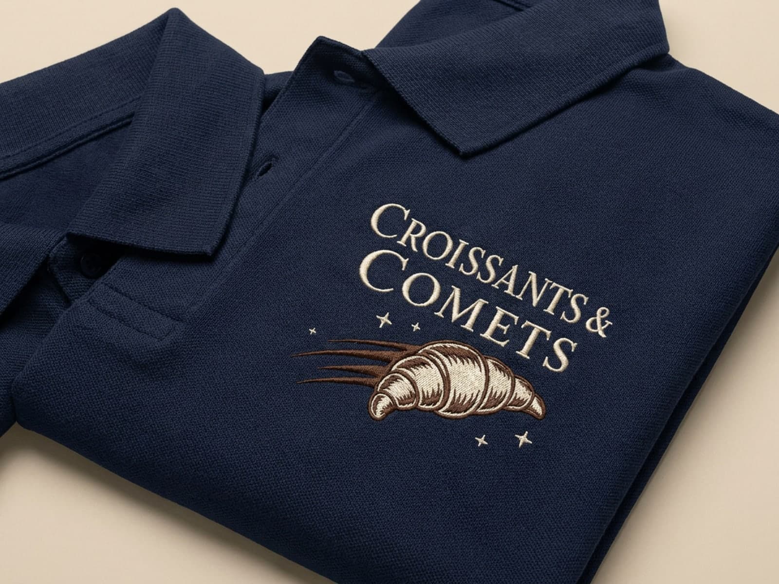Custom embroidered polos