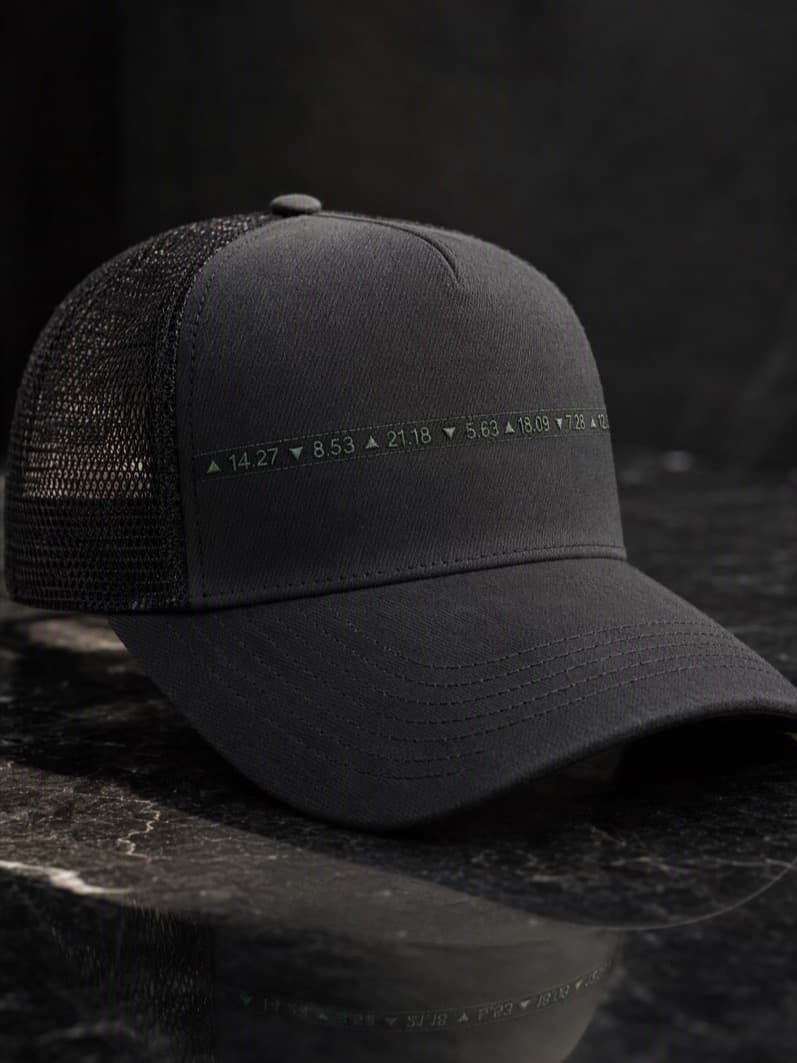 Casquette Ticker