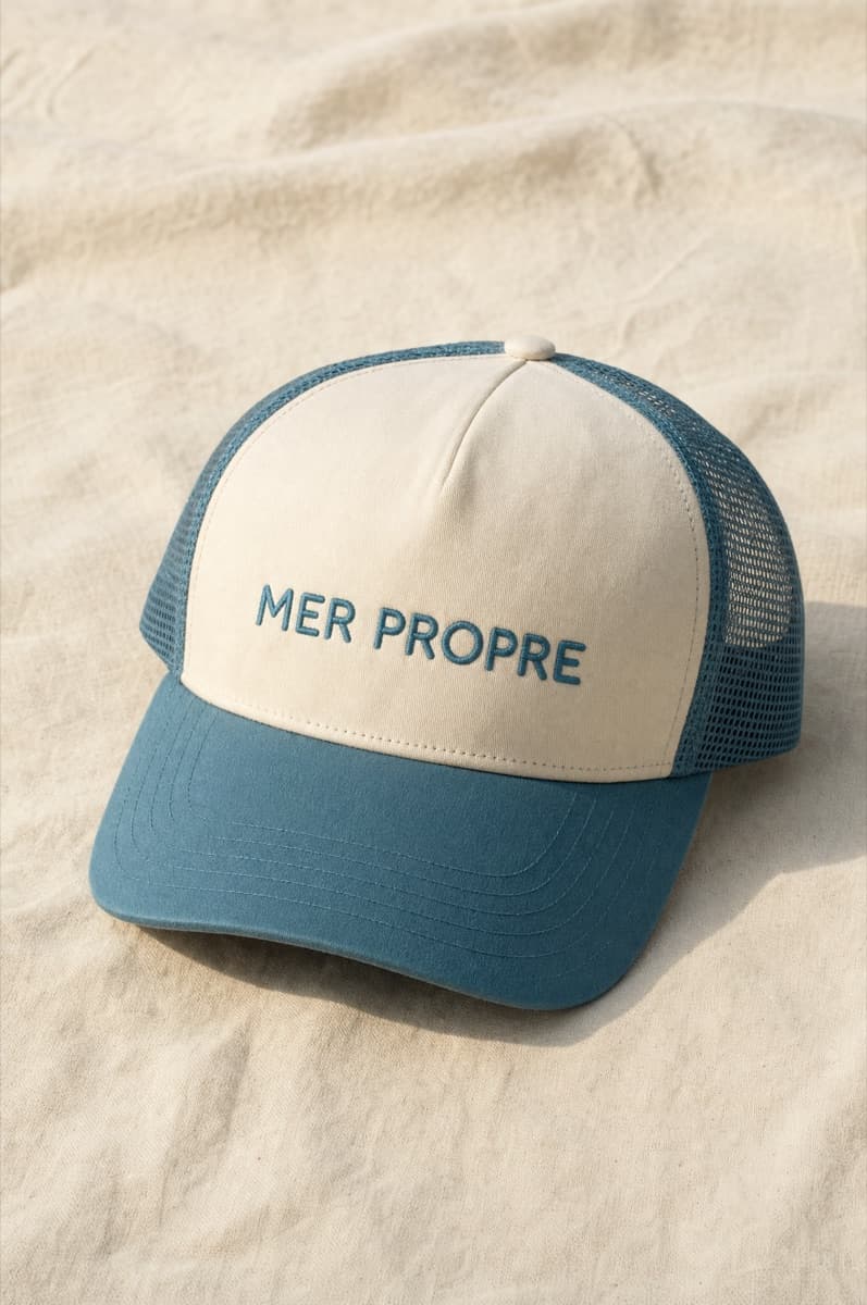 Casquette Mer Propre