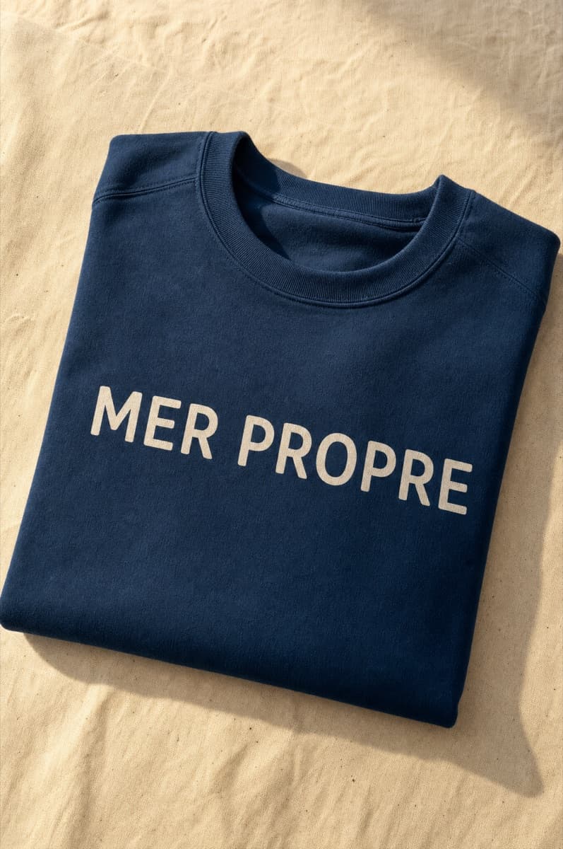 Crewneck Mer Propre