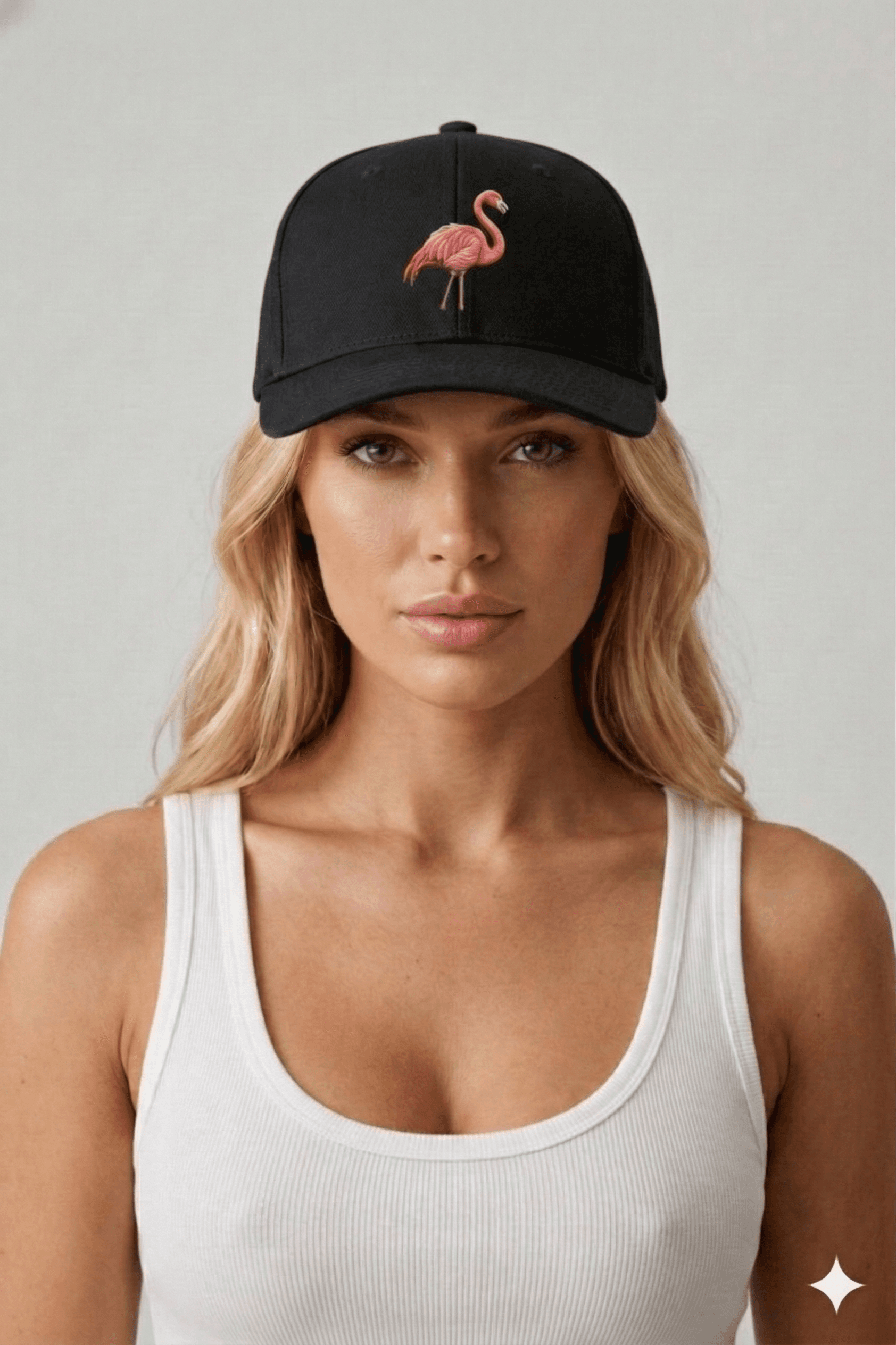 Casquette Flamant — porté