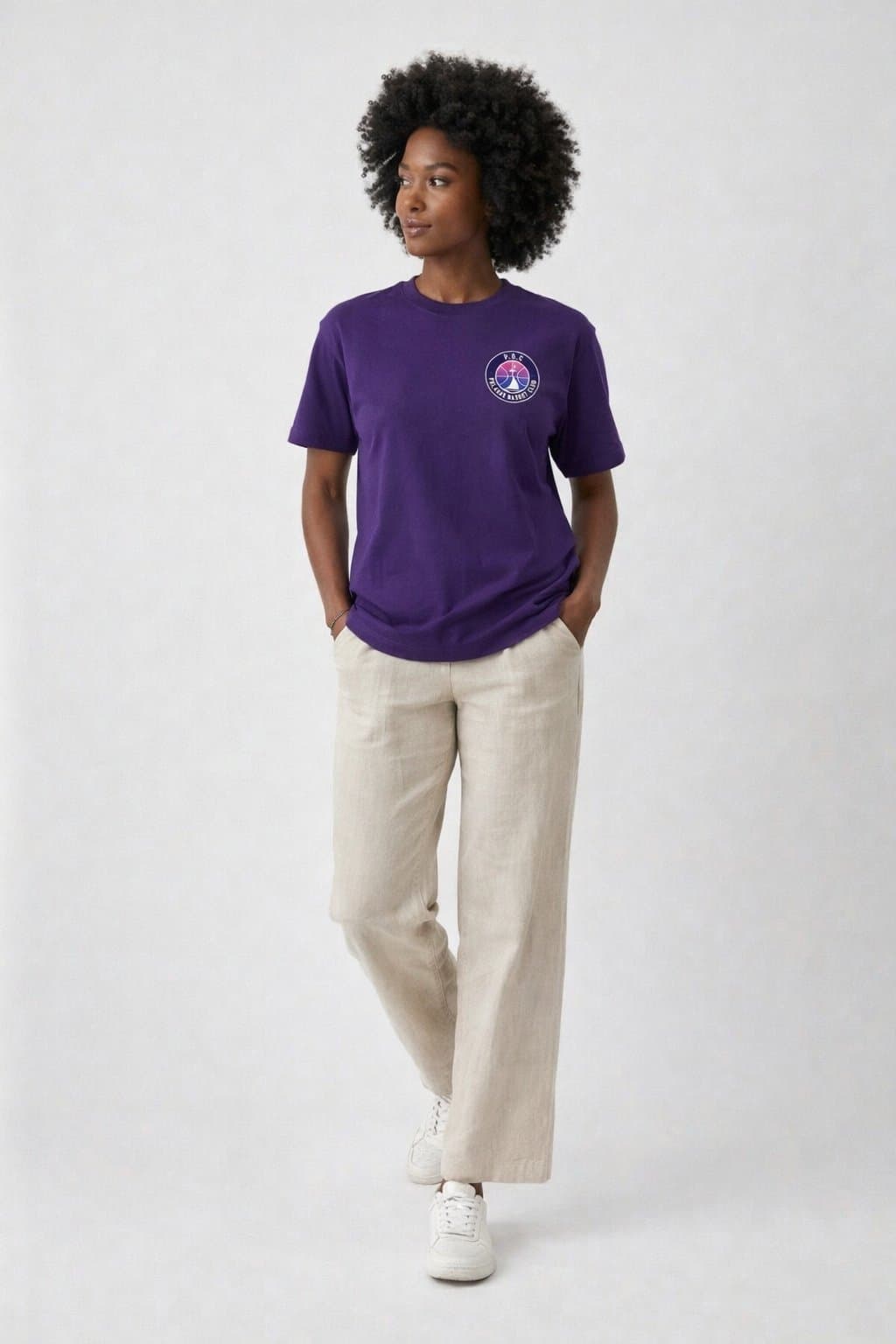 T-shirt Club — porté