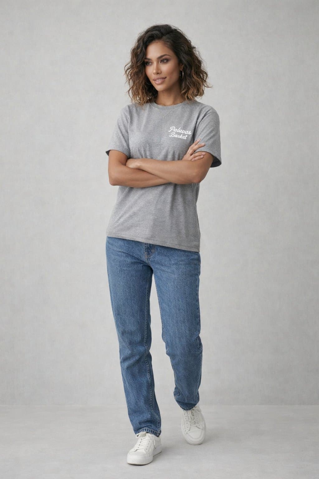 T-shirt Palavas Basket — porté