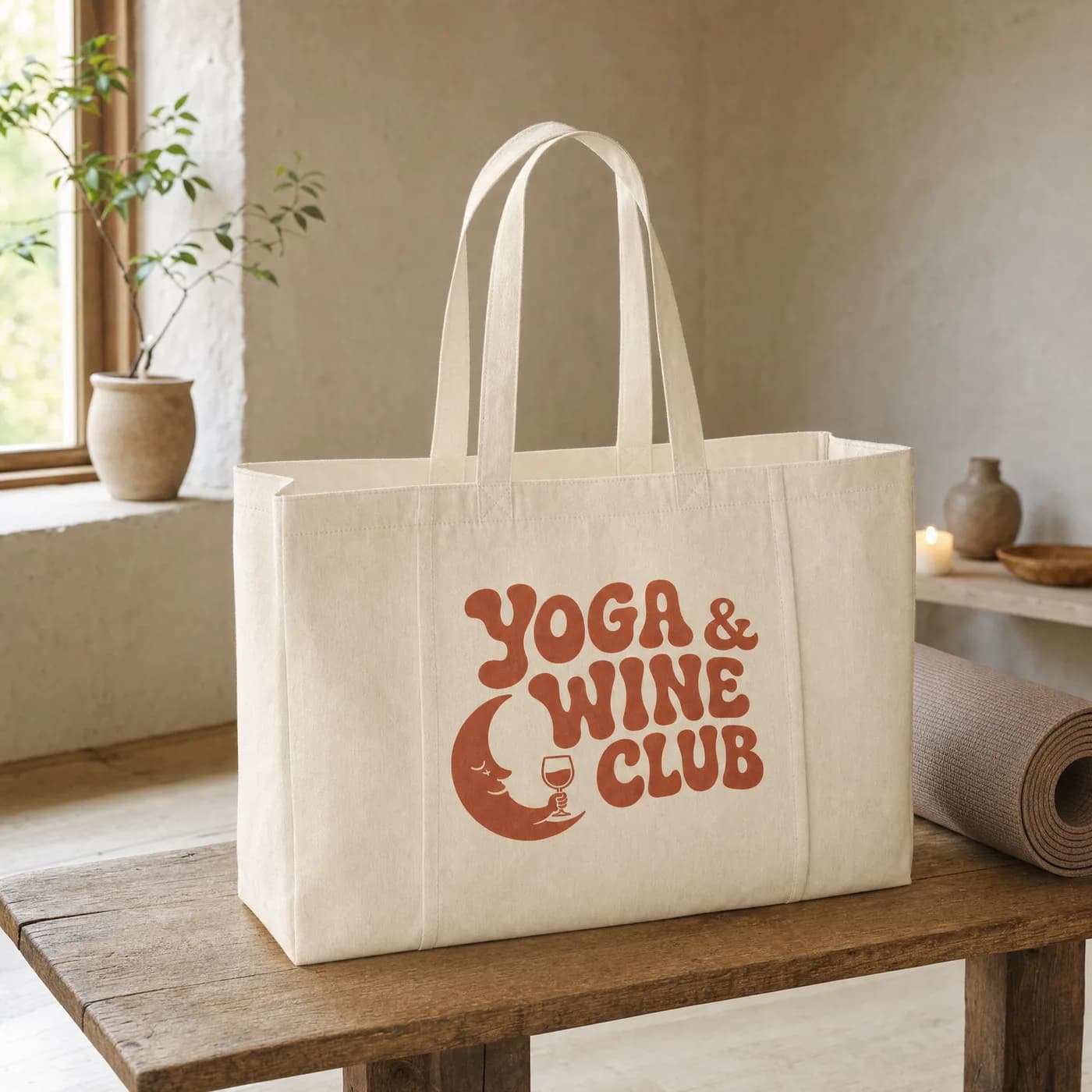Sac Earthaware® Organic Yoga Tote — Fitness & wellness