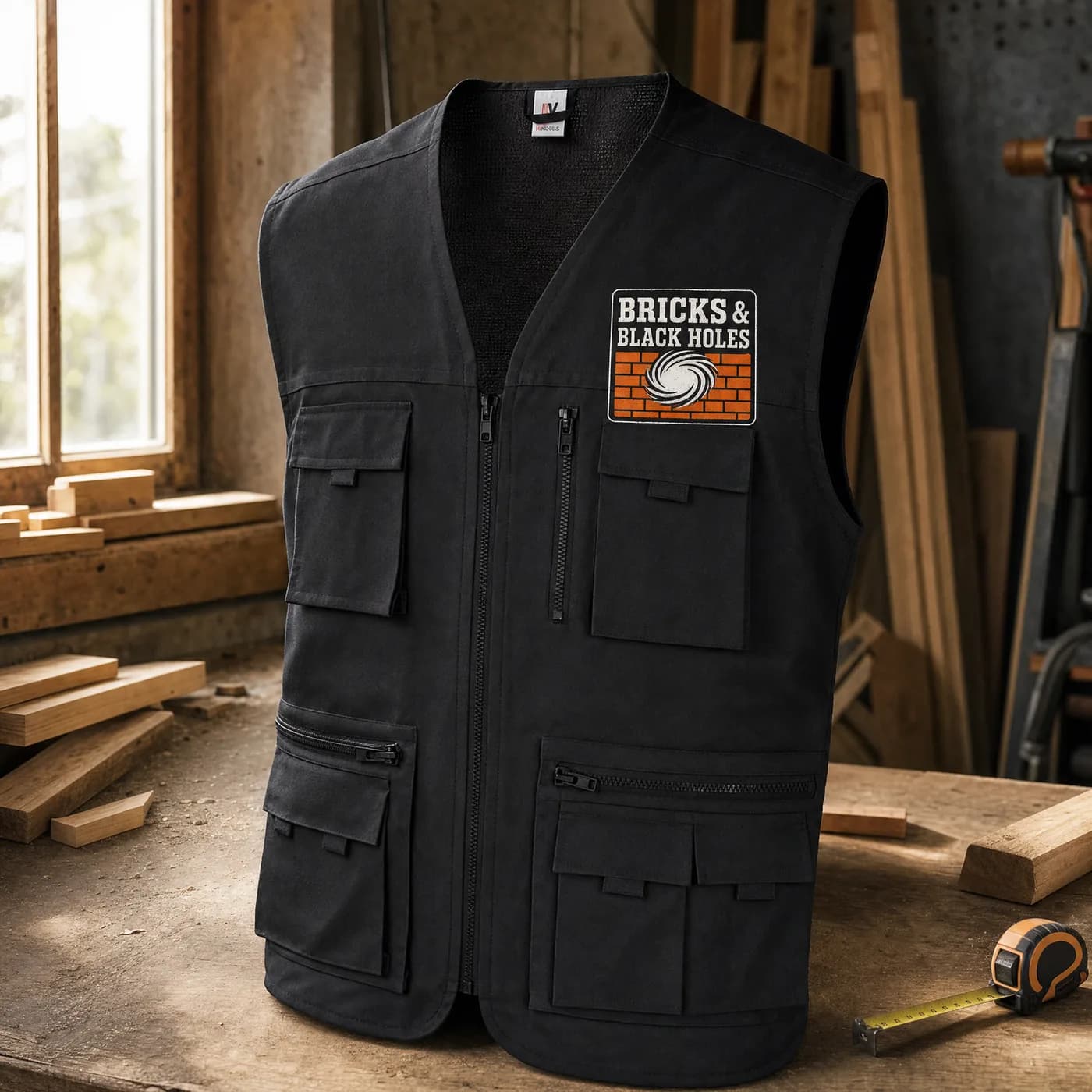 Veste Gilet Multipoches — BTP & industrie