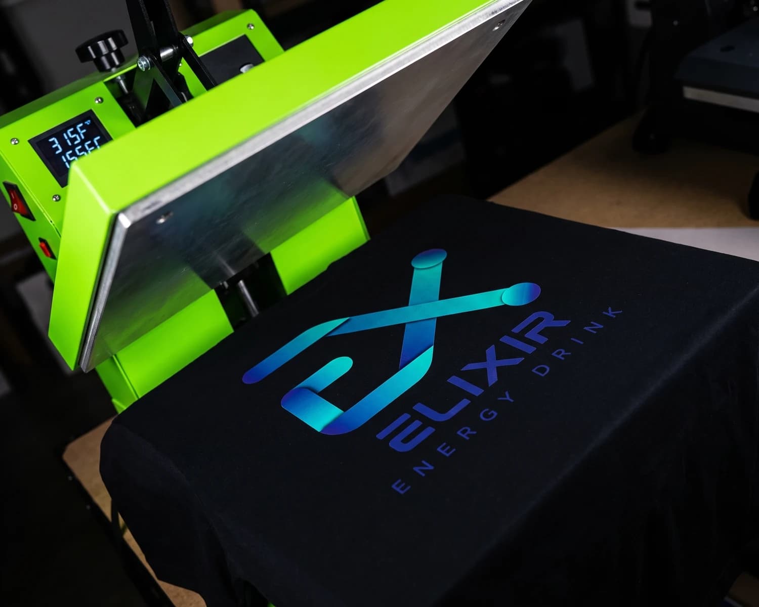 Four-color (CMYK) printing on textile