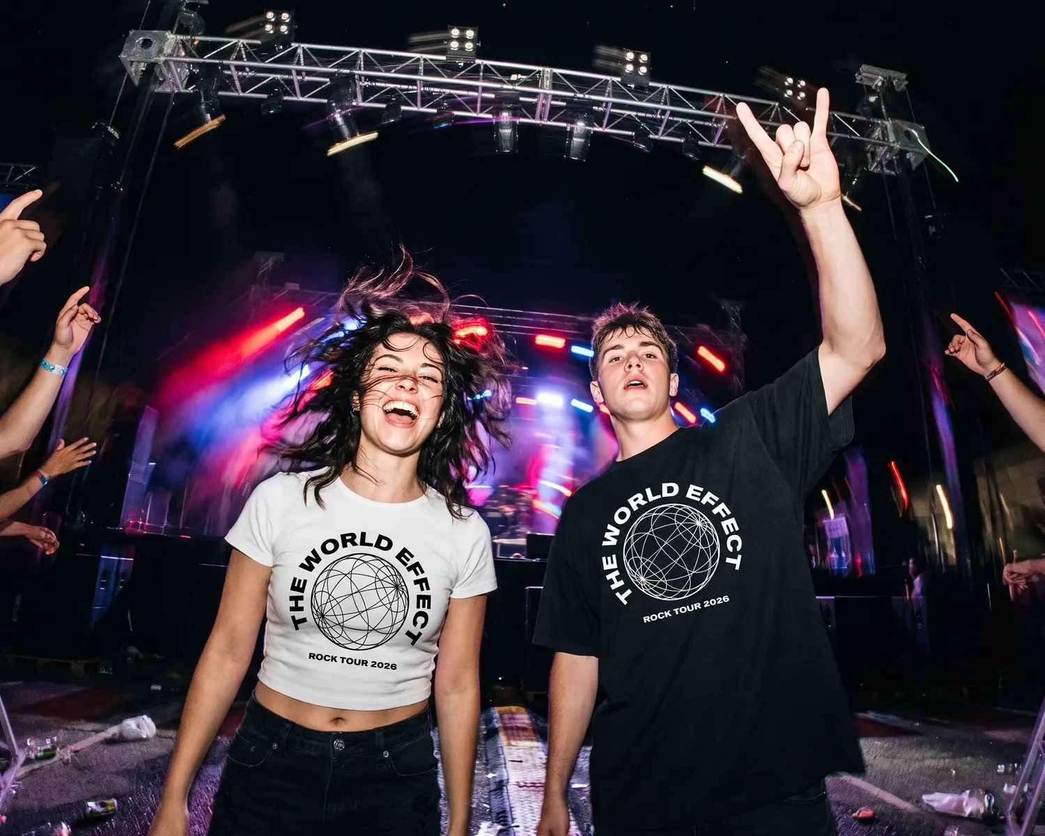 Concert merch: create and sell your band's own