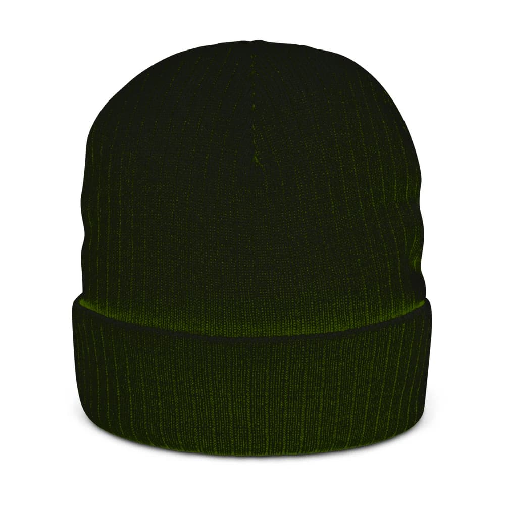 Ribbed Knit Beanie