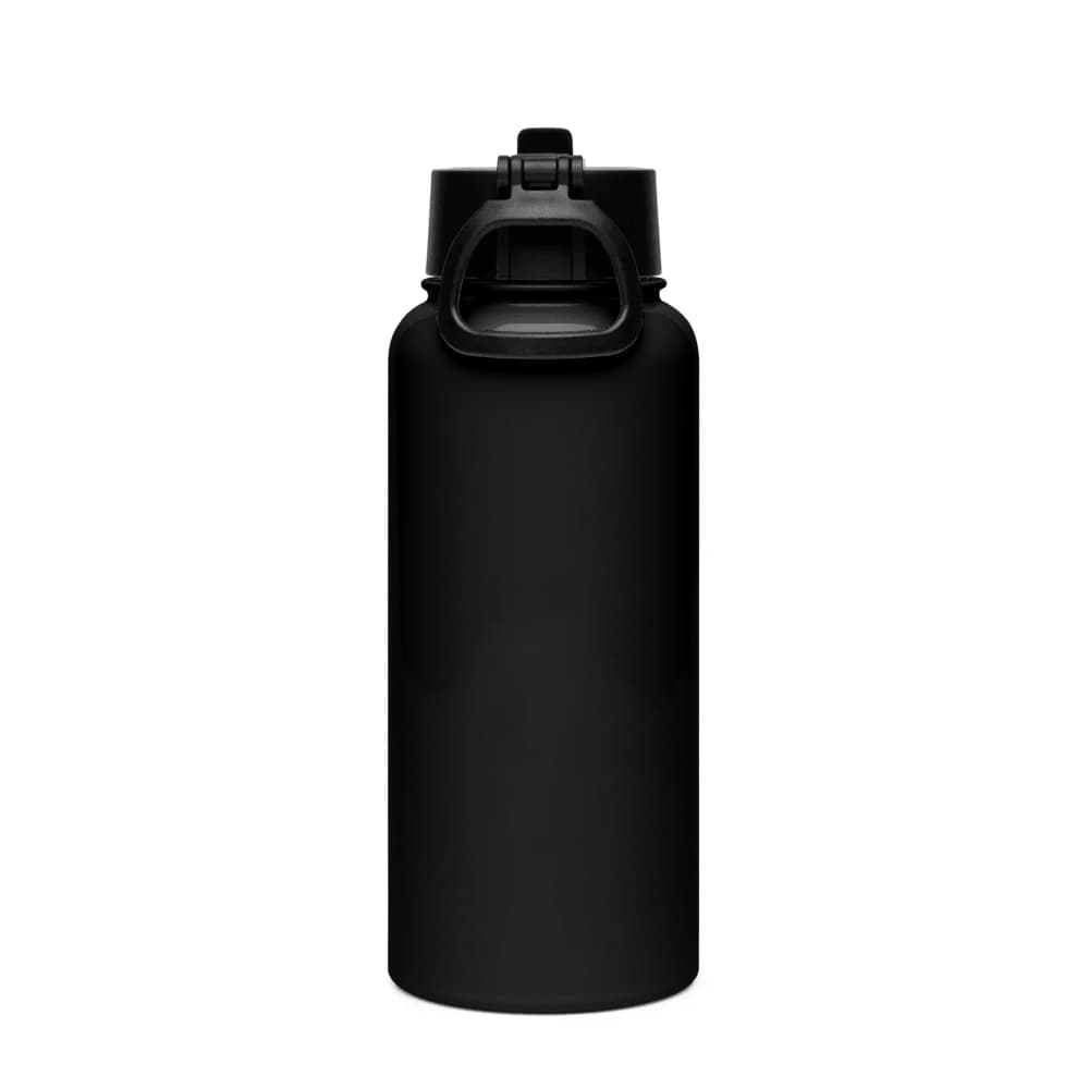 Stainless Steel Water Bottle with a Straw Lid