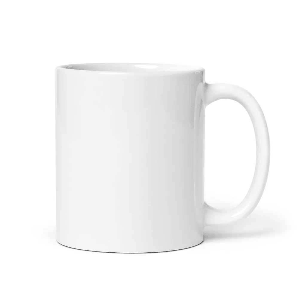 White Glossy Mug