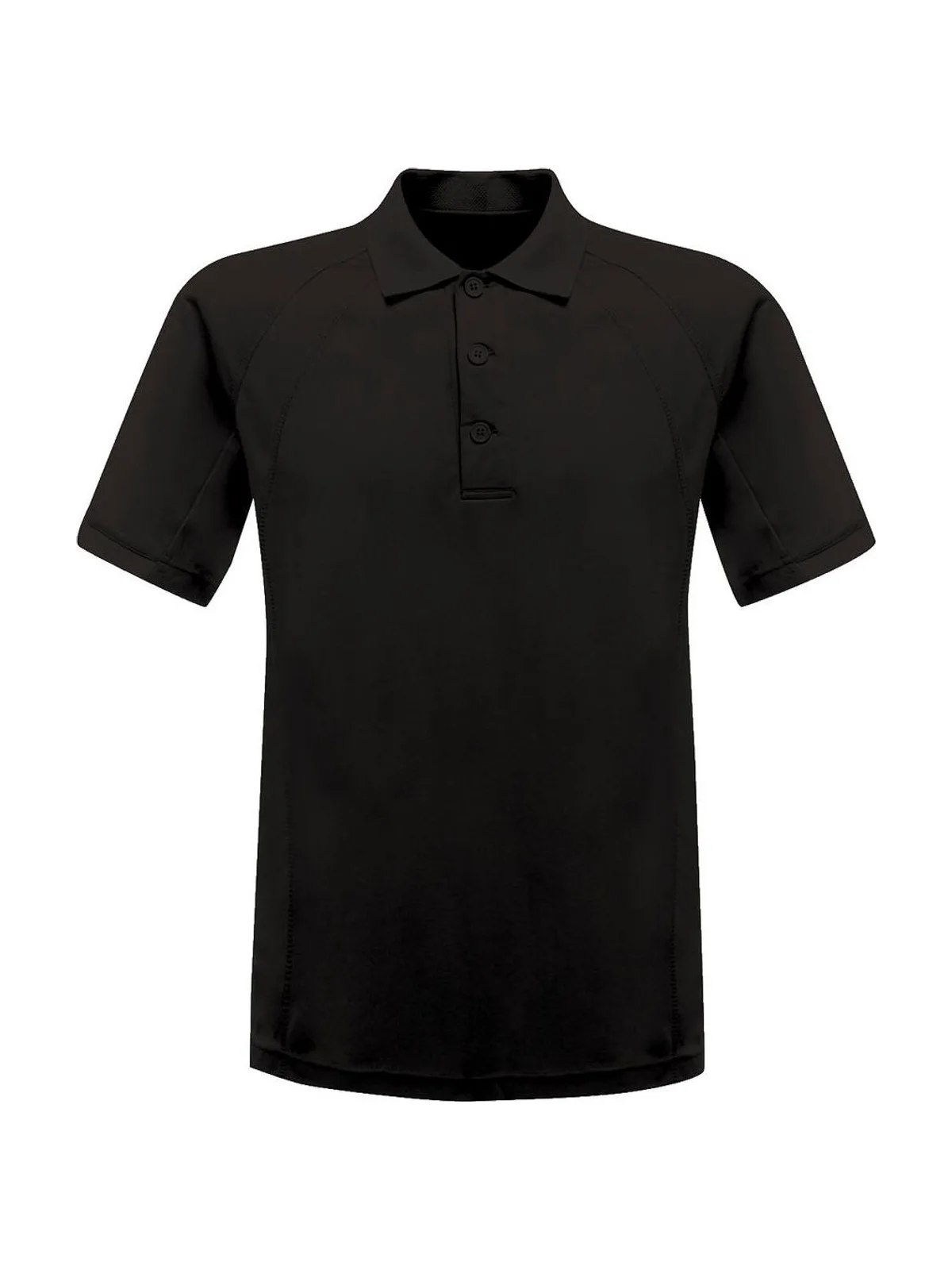 Coolweave Wicking Polo — Black