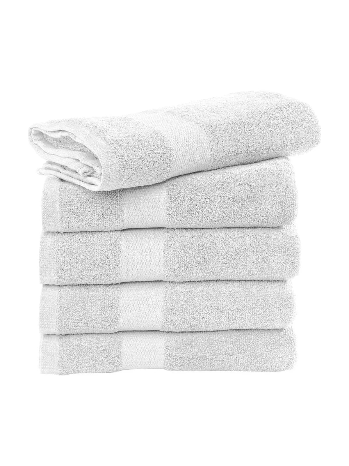 Tiber Hand Towel 50x100cm — Snowwhite