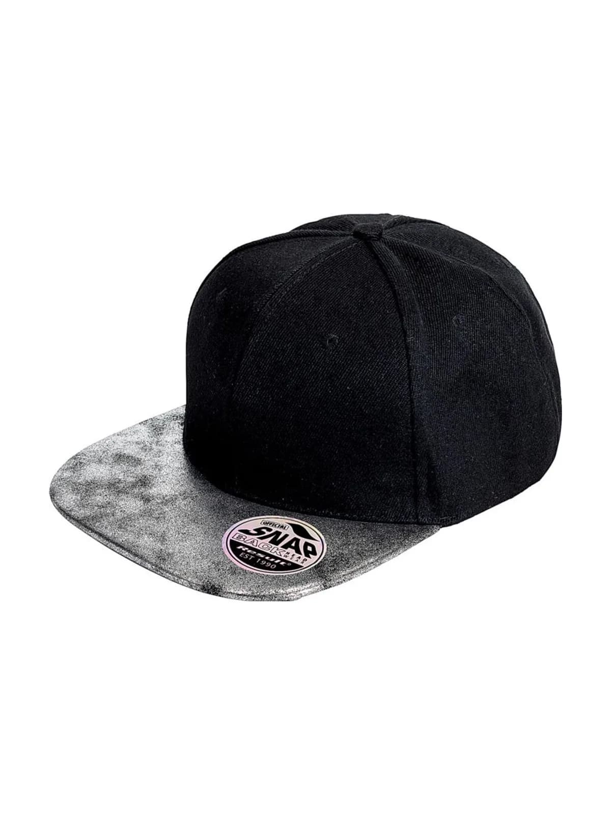 Bronx Glitter Flat Peak Snapback Cap — Casquettes & chapeaux Result à personnaliser